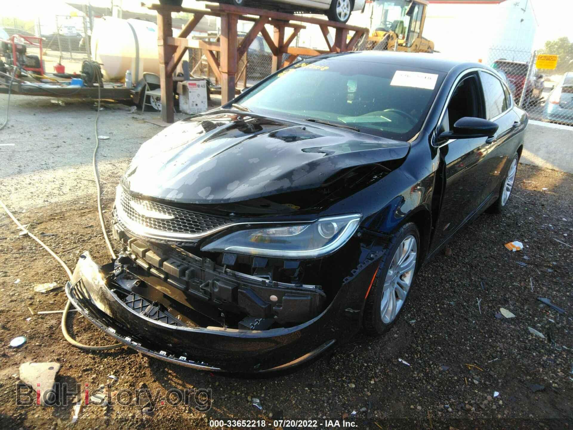 2015 CHRYSLER 200 - VIN: 1C3CCCAB4FN597904 - Фото 2