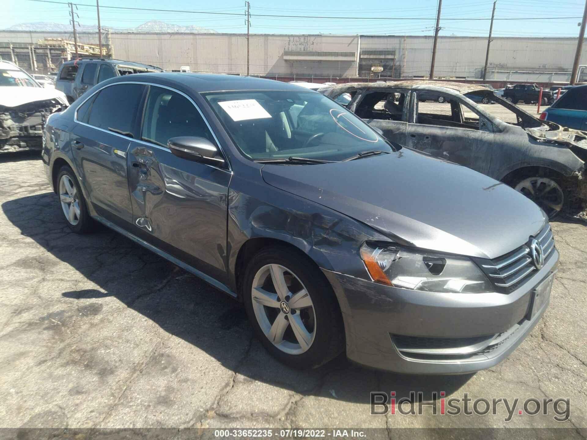 Photo 1VWBP7A32CC048010 - VOLKSWAGEN PASSAT 2012