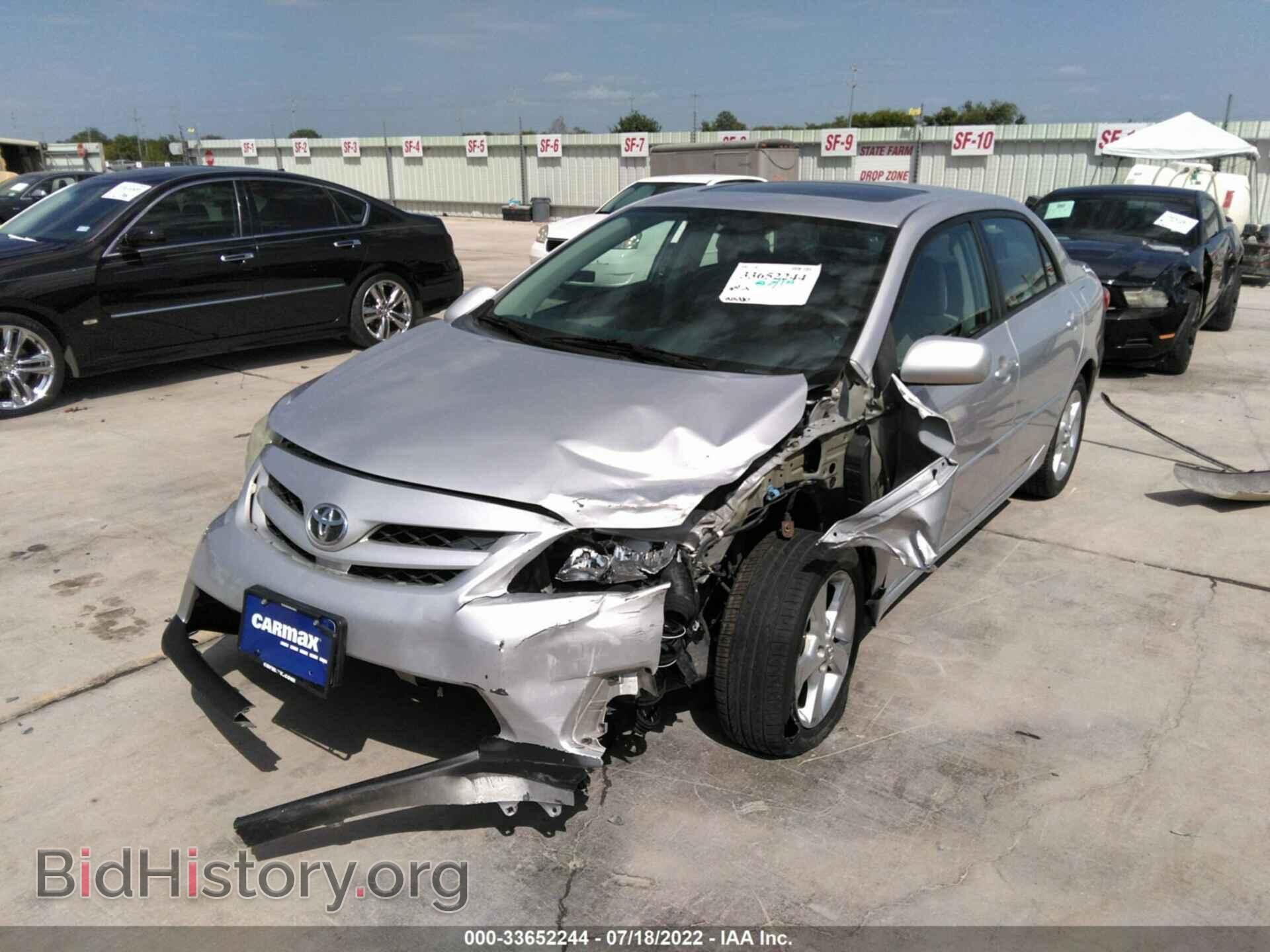 2012 TOYOTA COROLLA - VIN: 2T1BU4EE1CC819747 - Фото 2