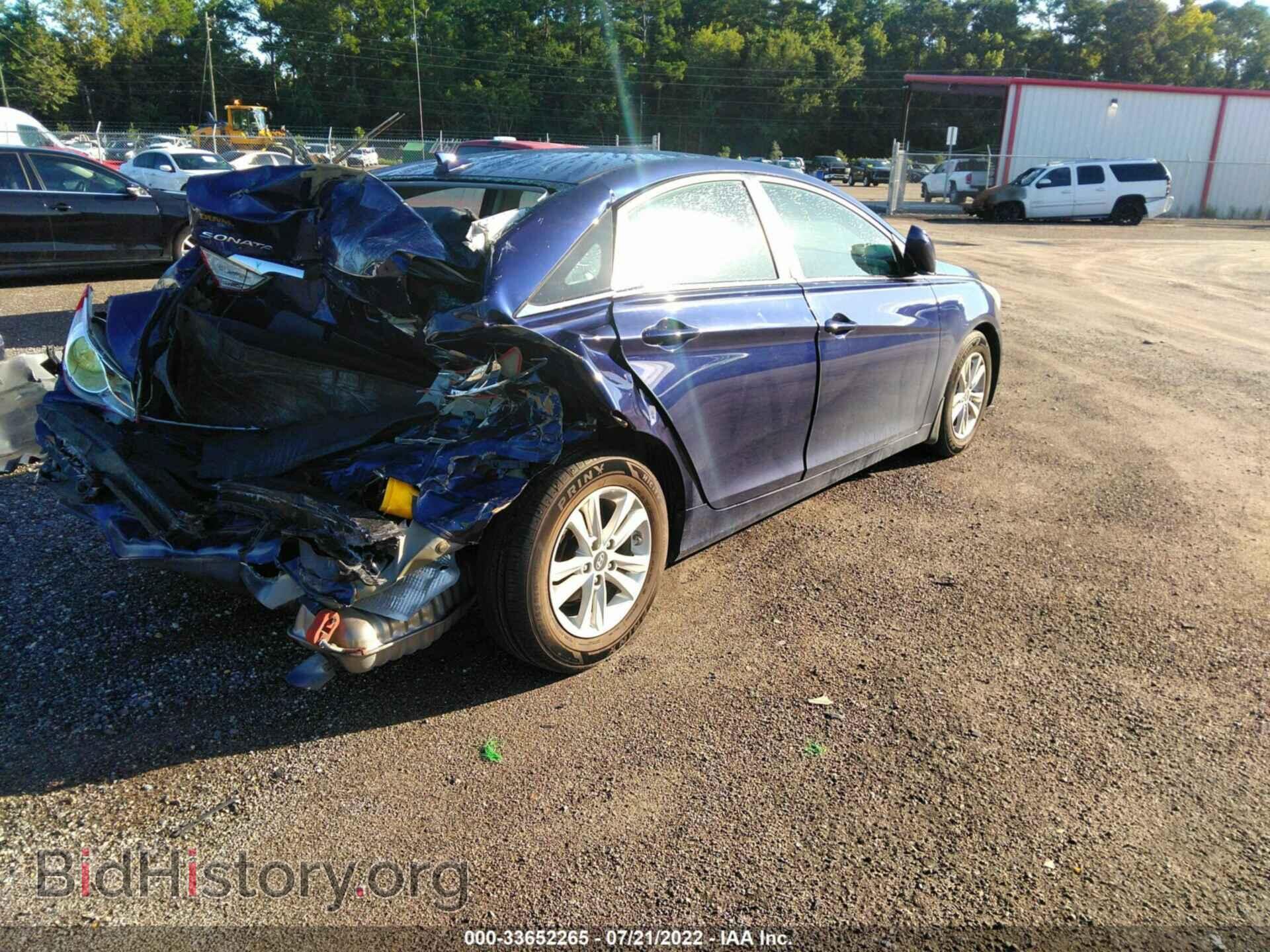2013 HYUNDAI SONATA - VIN: 5NPEB4AC6DH749474 - Фото 4