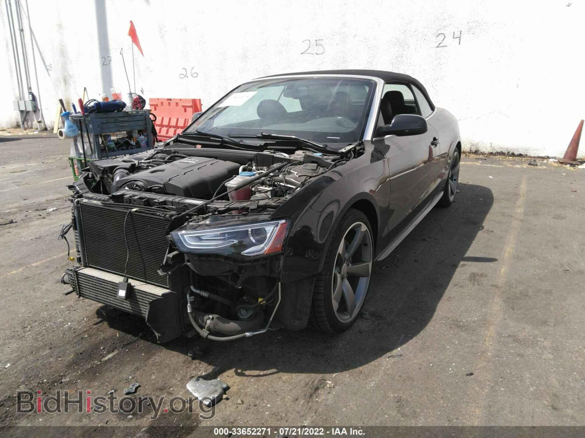 2016 AUDI A5 - VIN: WAUM2AFH2GN002874 - Photo 2