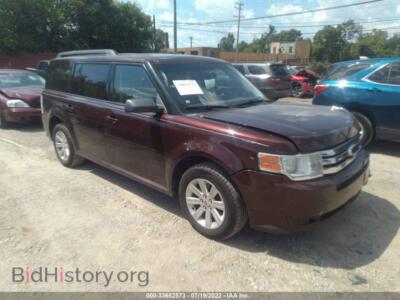 2010 Ford FLEX SE, коричневый — VIN 2FMGK5BC1ABA25403, IAAI