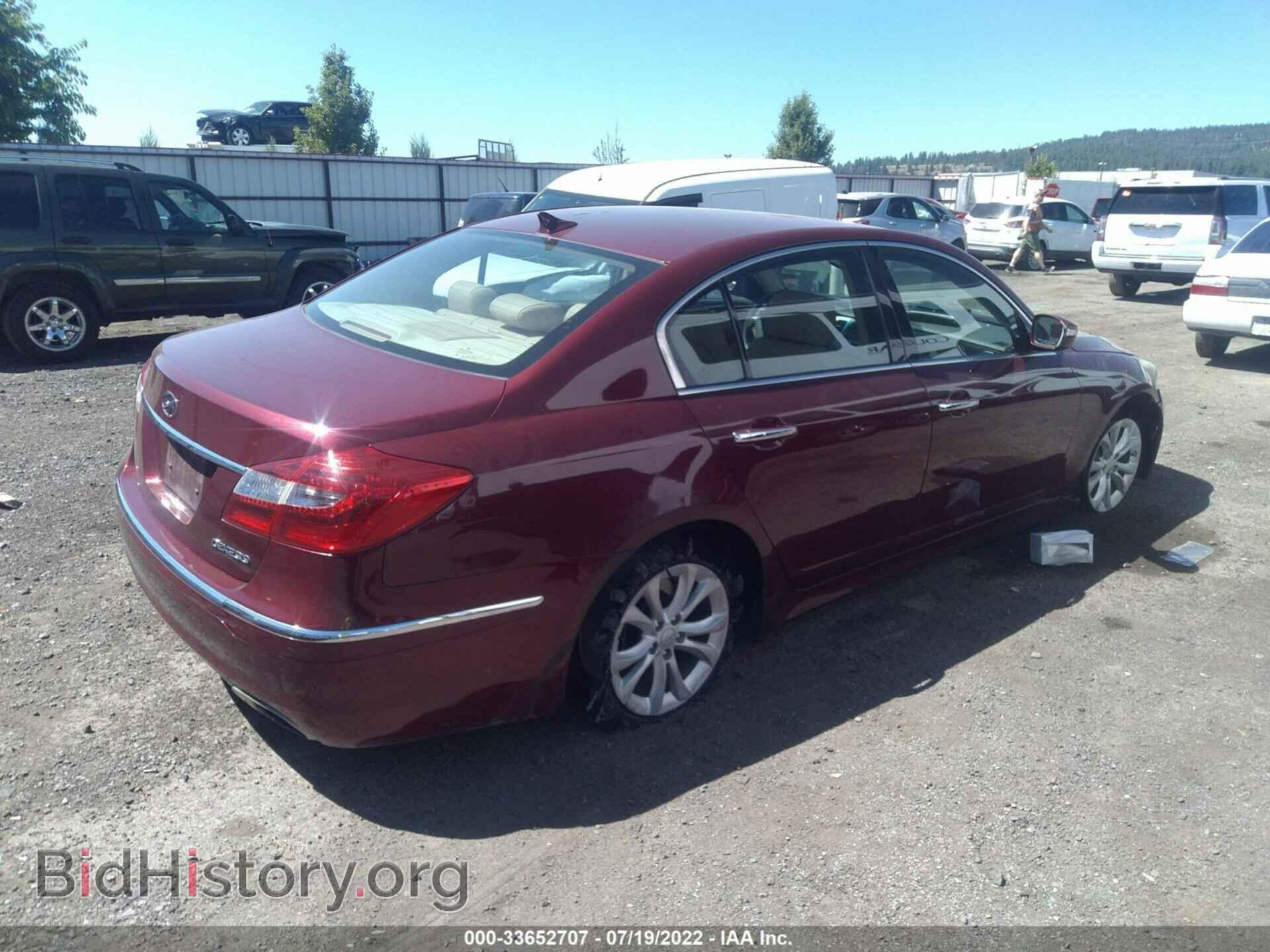 2012 HYUNDAI GENESIS - VIN: KMHGC4DD0CU179191 - Фото 4