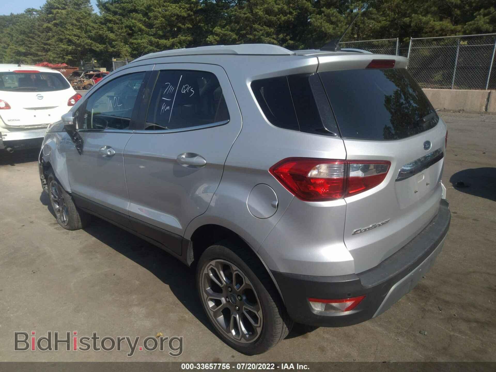2020 FORD ECOSPORT - VIN: MAJ6S3KL7LC352837 - Фото 3