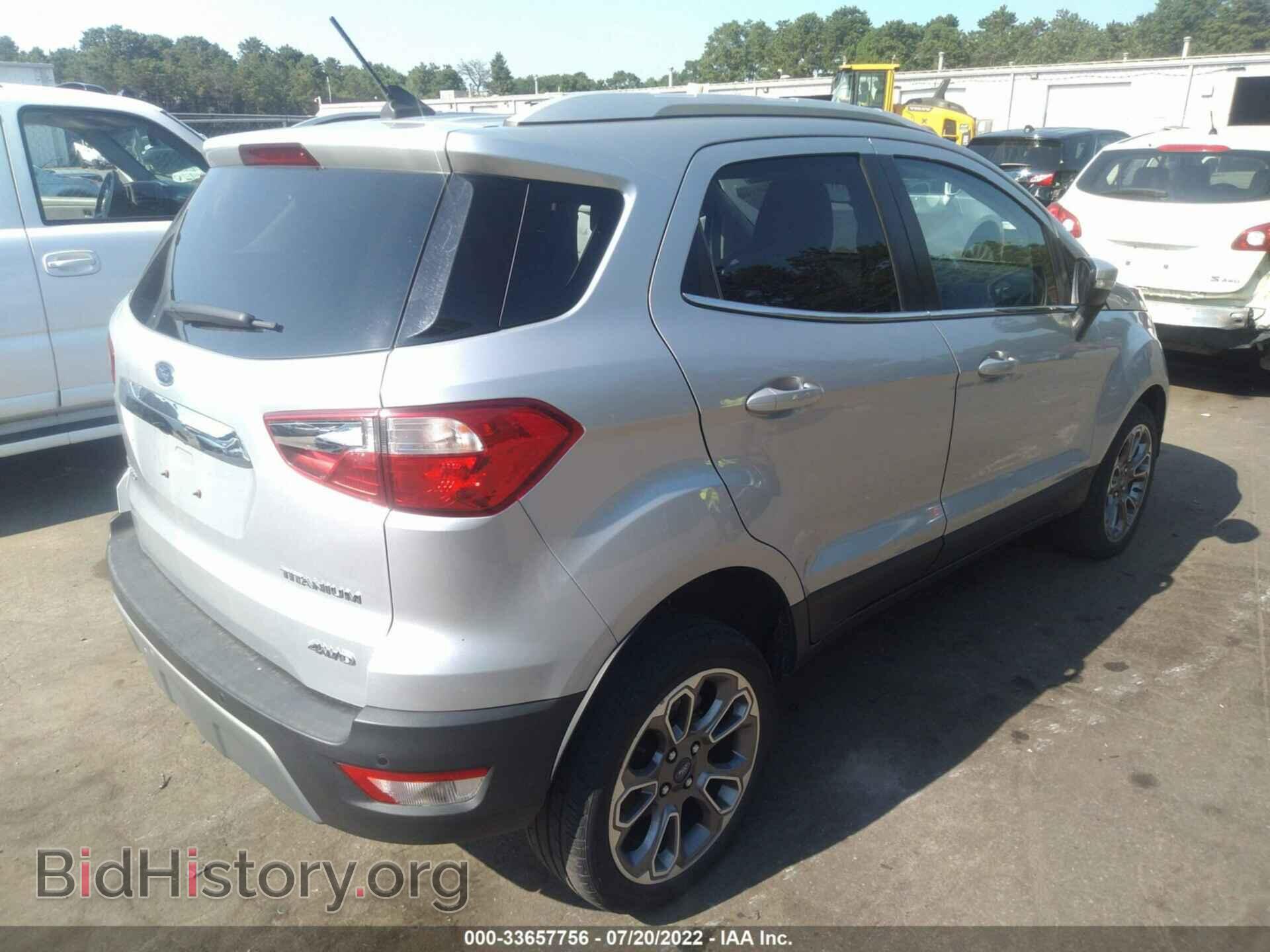2020 FORD ECOSPORT - VIN: MAJ6S3KL7LC352837 - Фото 4