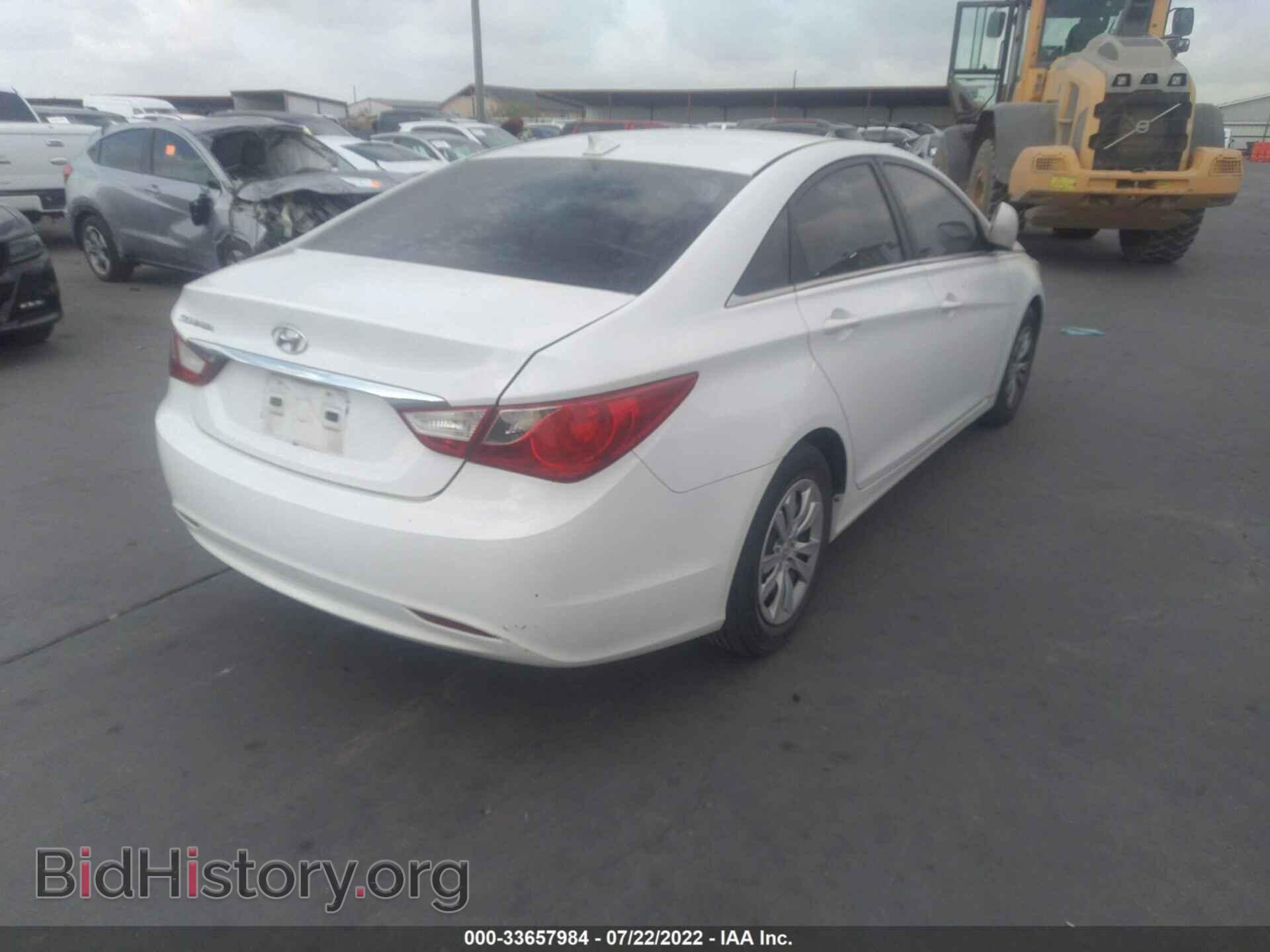 2013 HYUNDAI SONATA - VIN: 5NPEB4AC1DH587110 - Фото 4