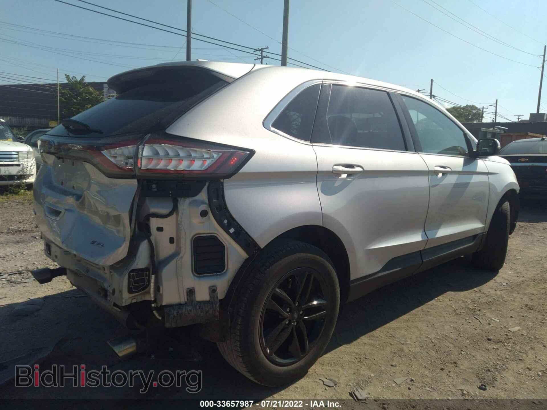 2017 FORD EDGE - VIN: 2FMPK3J89HBB55957 - Фото 4