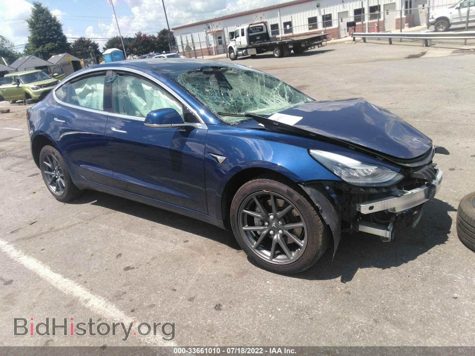 Photo 5YJ3E1EA6KF347231 - TESLA MODEL 3 2019