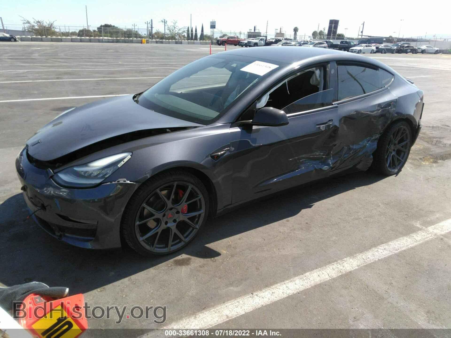 2018 TESLA MODEL 3 - VIN: 5YJ3E1EB3JF113930 - Фото 2