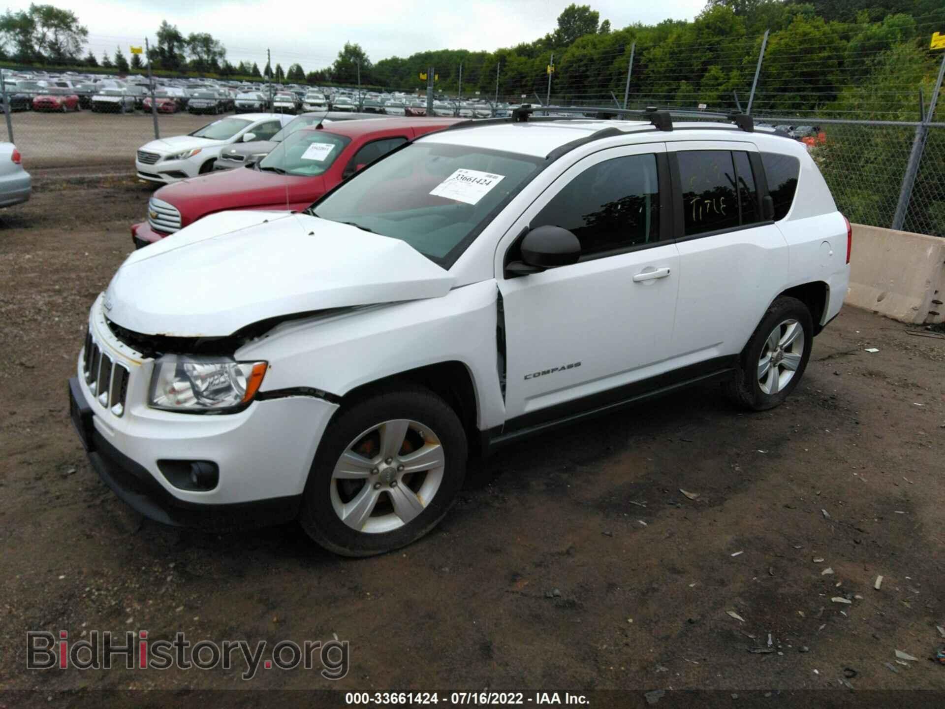 2012 JEEP COMPASS - VIN: 1C4NJDBB8CD684916 - Фото 2