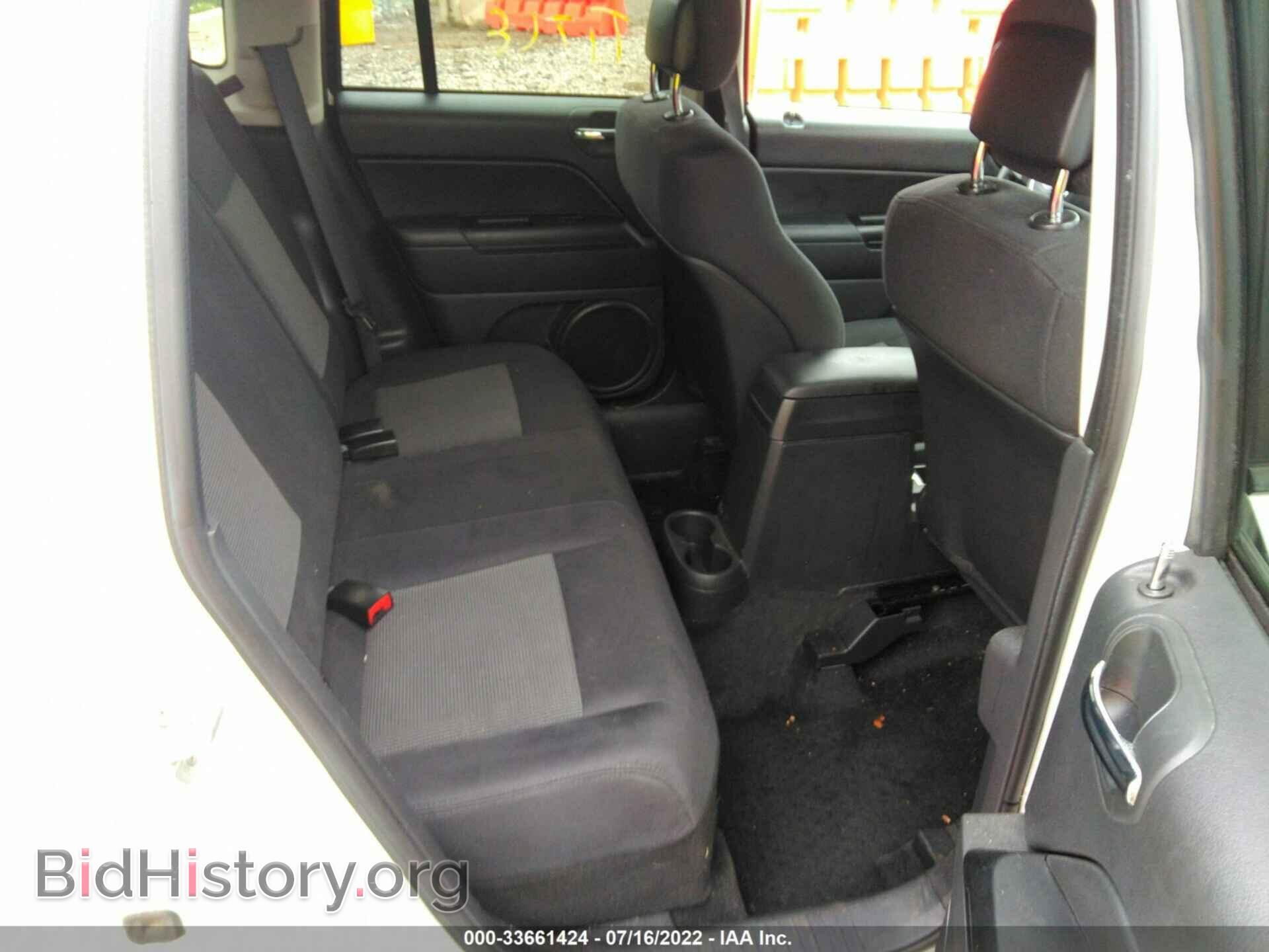 2012 JEEP COMPASS - VIN: 1C4NJDBB8CD684916 - Фото 8