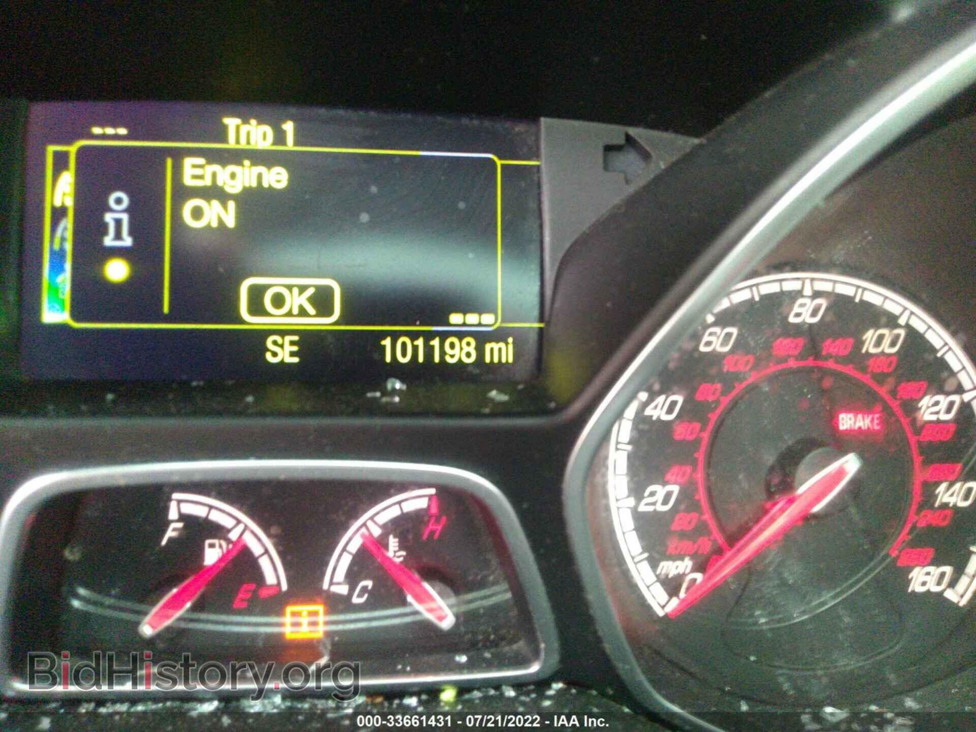 2014 FORD FOCUS - VIN: 1FADP3L97EL338578 - Фото 7
