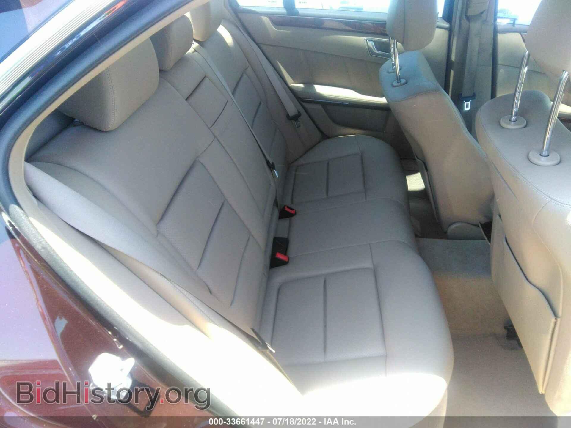 2012 MERCEDES-BENZ E-CLASS - VIN: WDDHF5KBXCA611817 - Фото 8