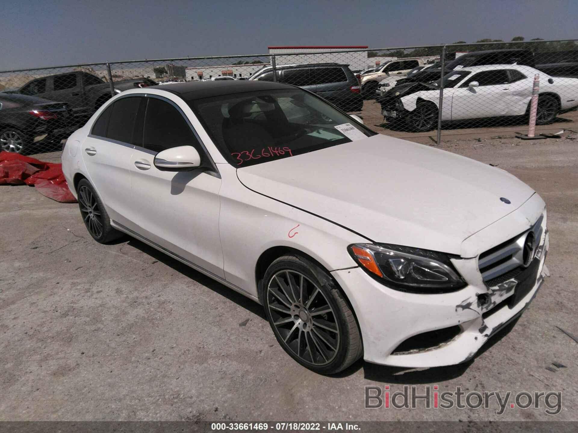 Photo 55SWF4KB9FU058924 - MERCEDES-BENZ C-CLASS 2015