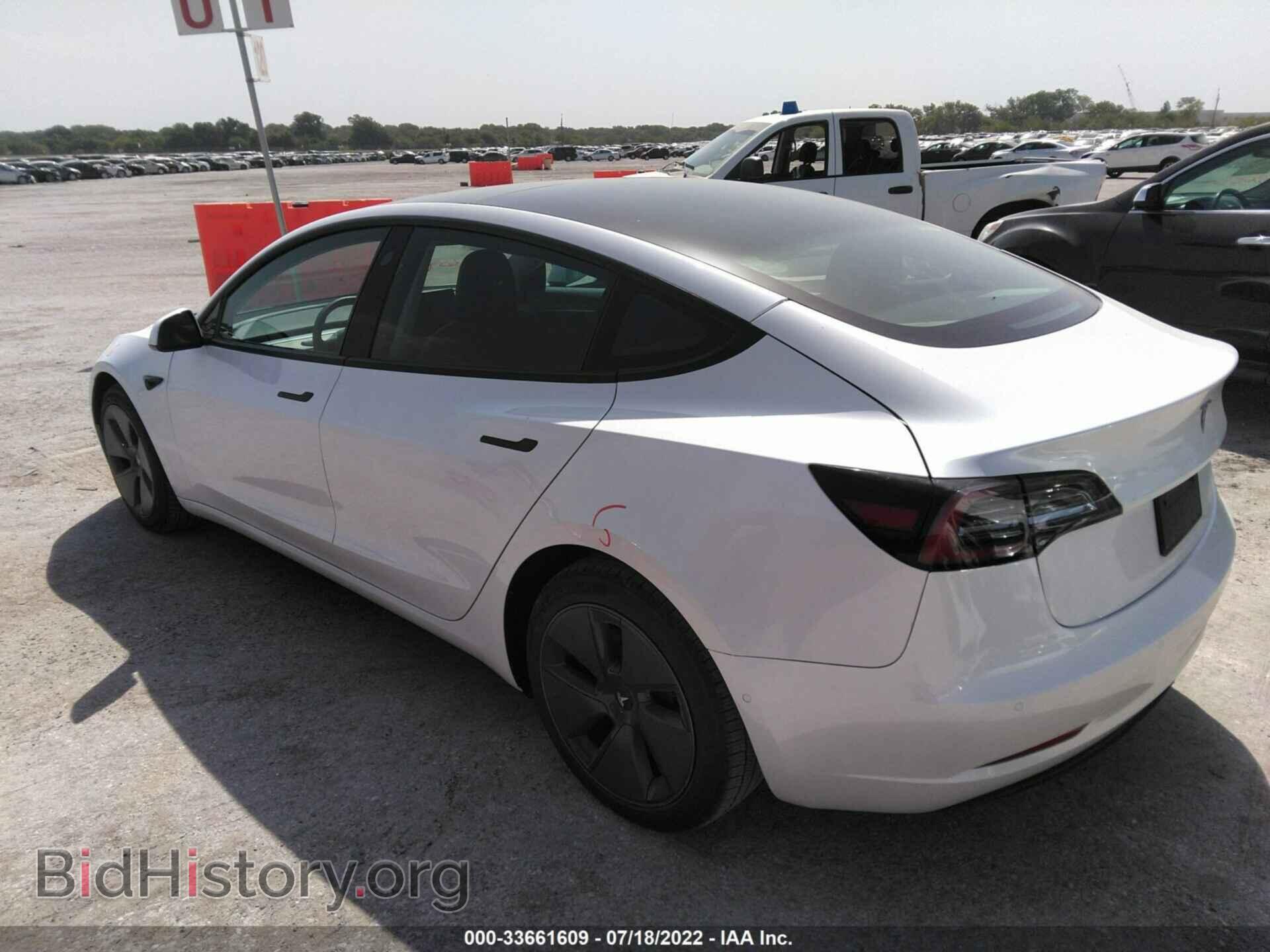 2021 TESLA MODEL 3 - VIN: 5YJ3E1EA9MF041496 - Фото 3