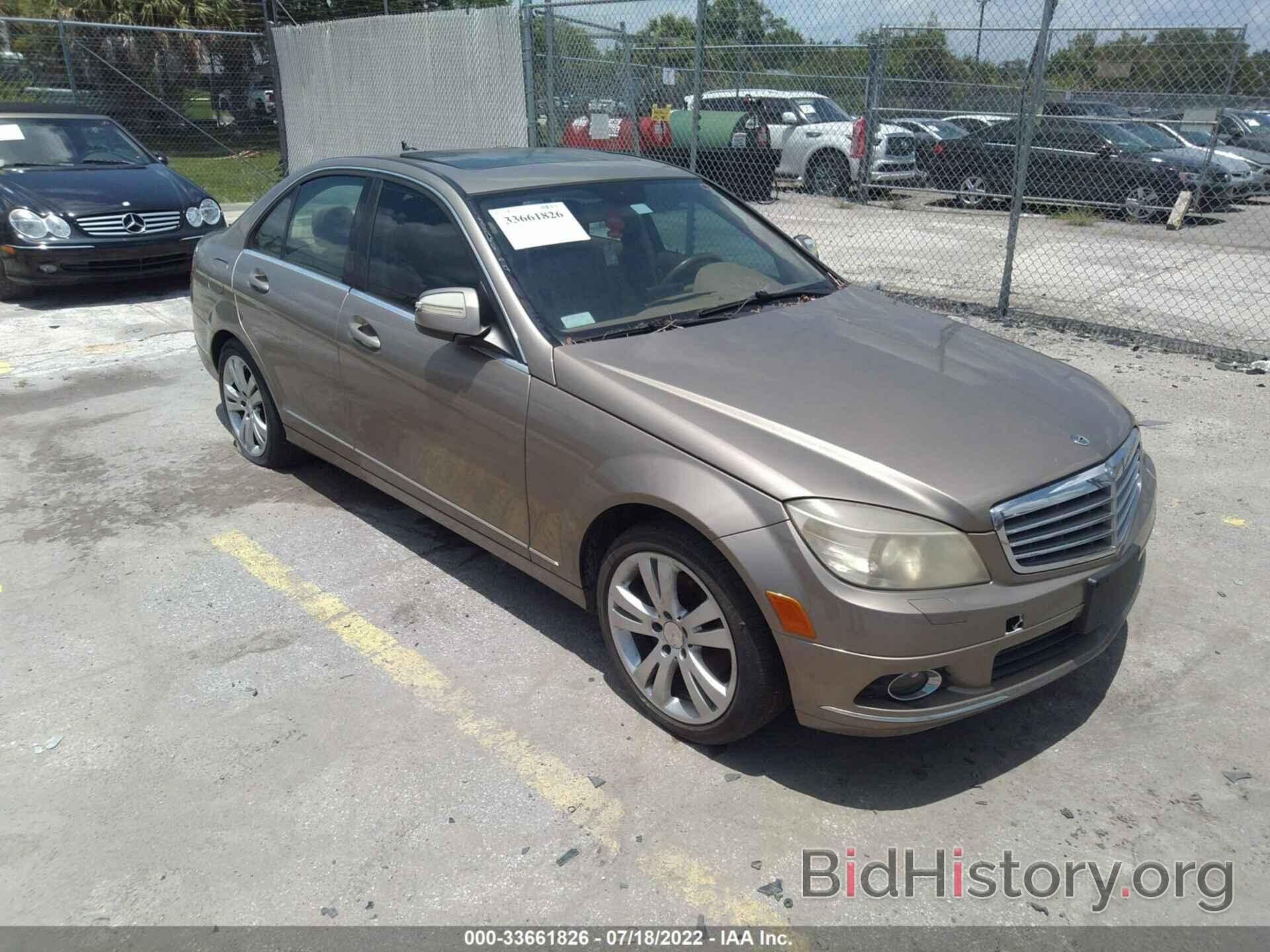 Photo WDDGF54X08F061039 - MERCEDES-BENZ C-CLASS 2008