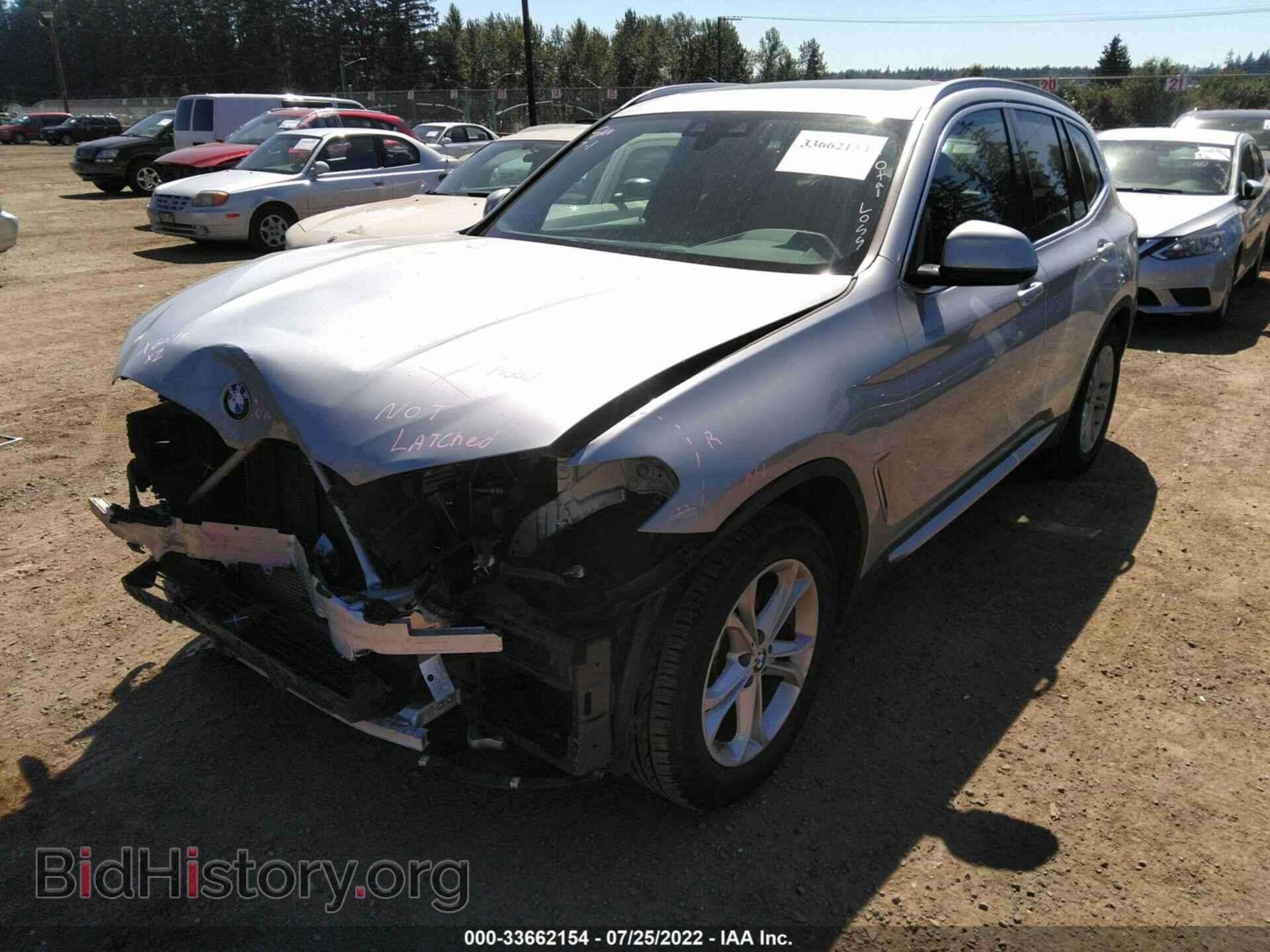 2020 BMW X3 - VIN: 5UXTY3C06LLU72501 - Фото 2