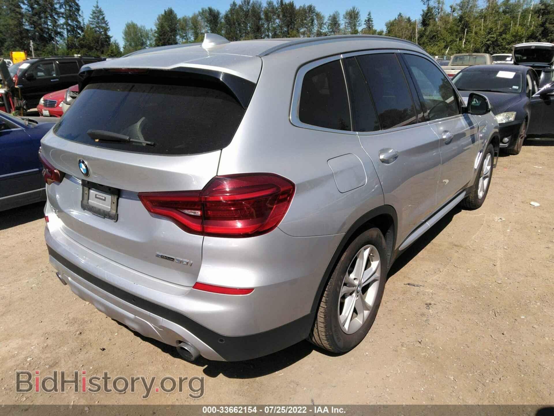 2020 BMW X3 - VIN: 5UXTY3C06LLU72501 - Фото 4