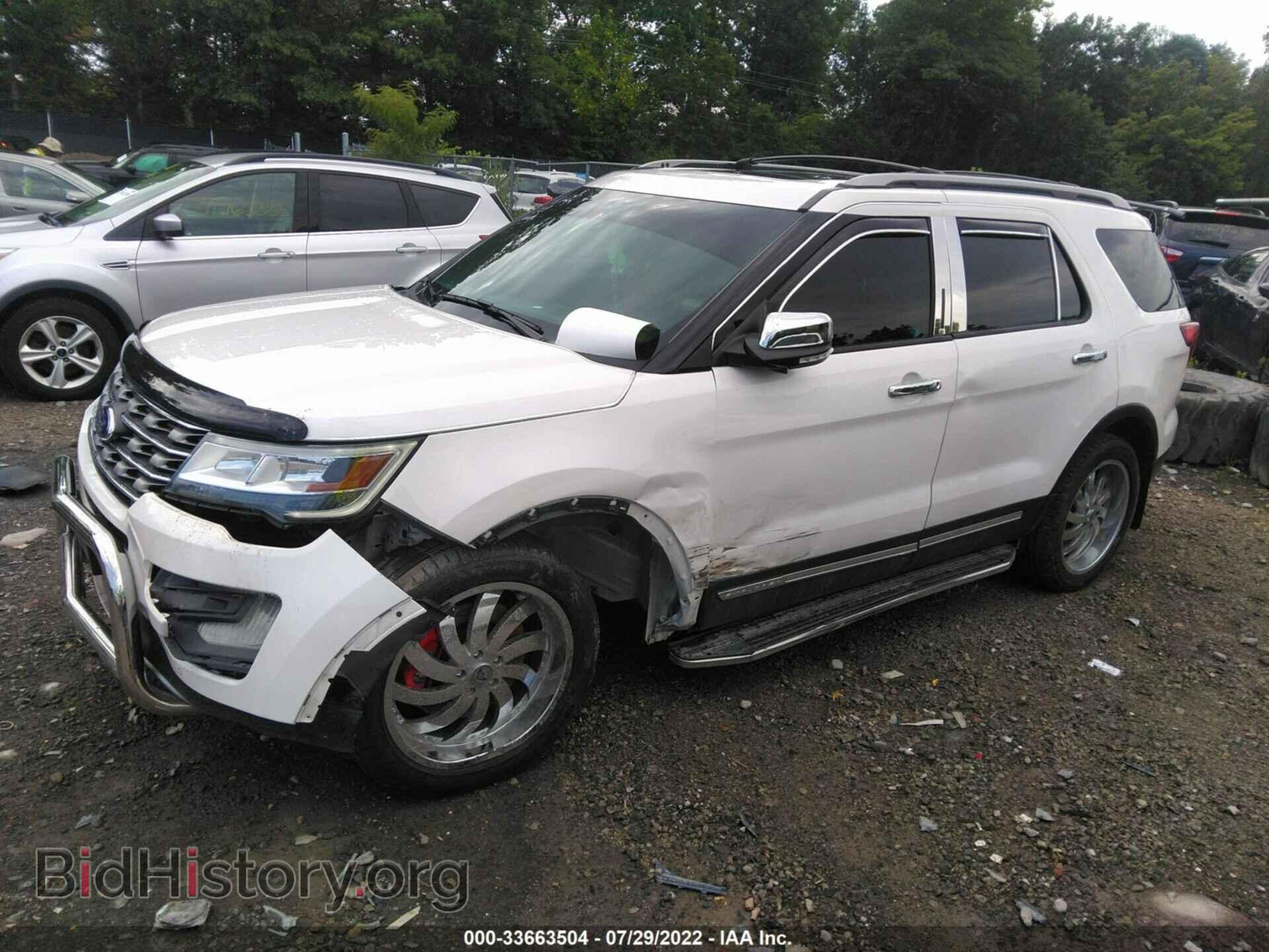 2016 FORD EXPLORER - VIN: 1FM5K8D81GGB83016 - Фото 2