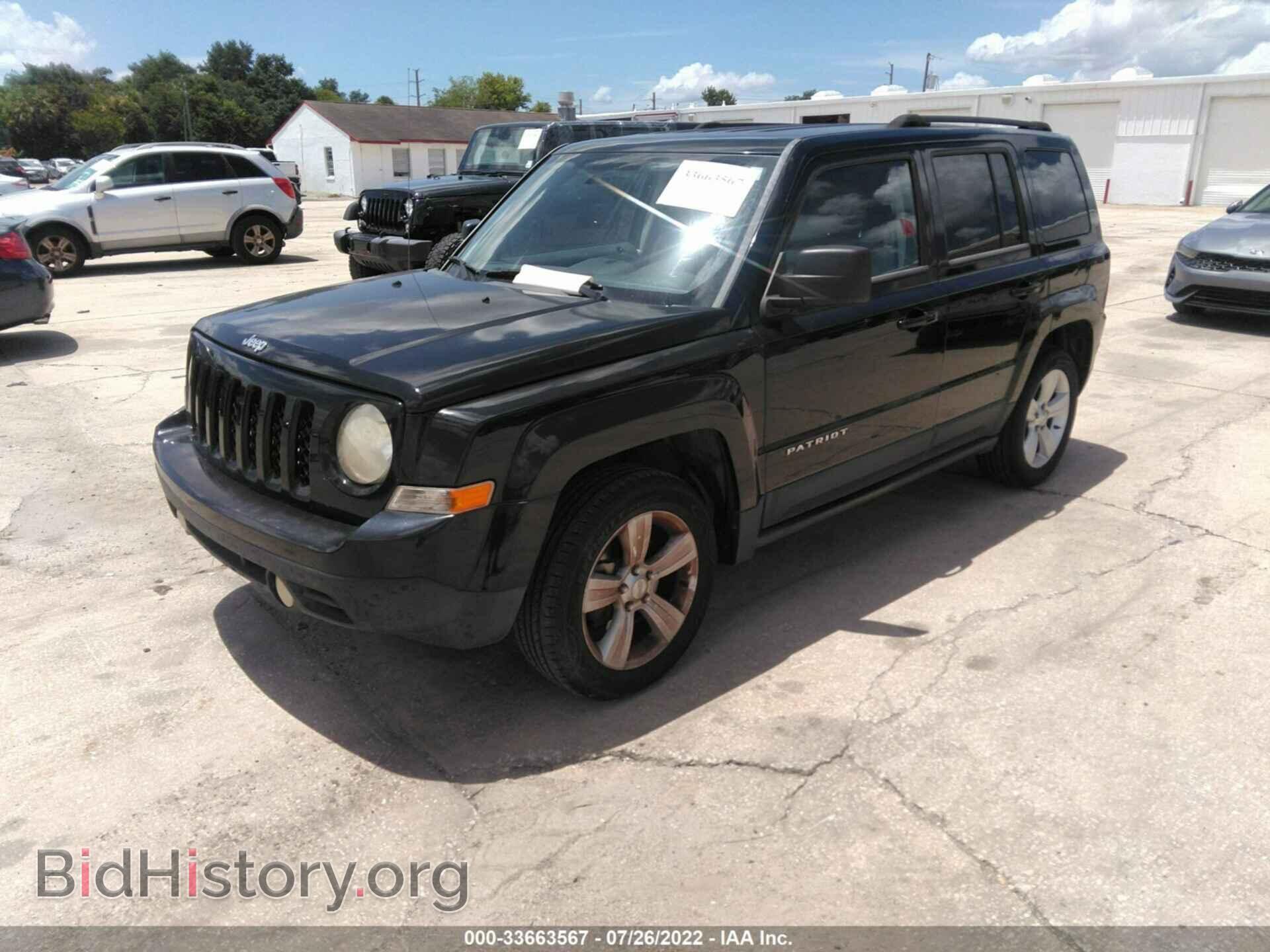 2012 JEEP PATRIOT - VIN: 1C4NJPFB7CD687849 - Фото 2