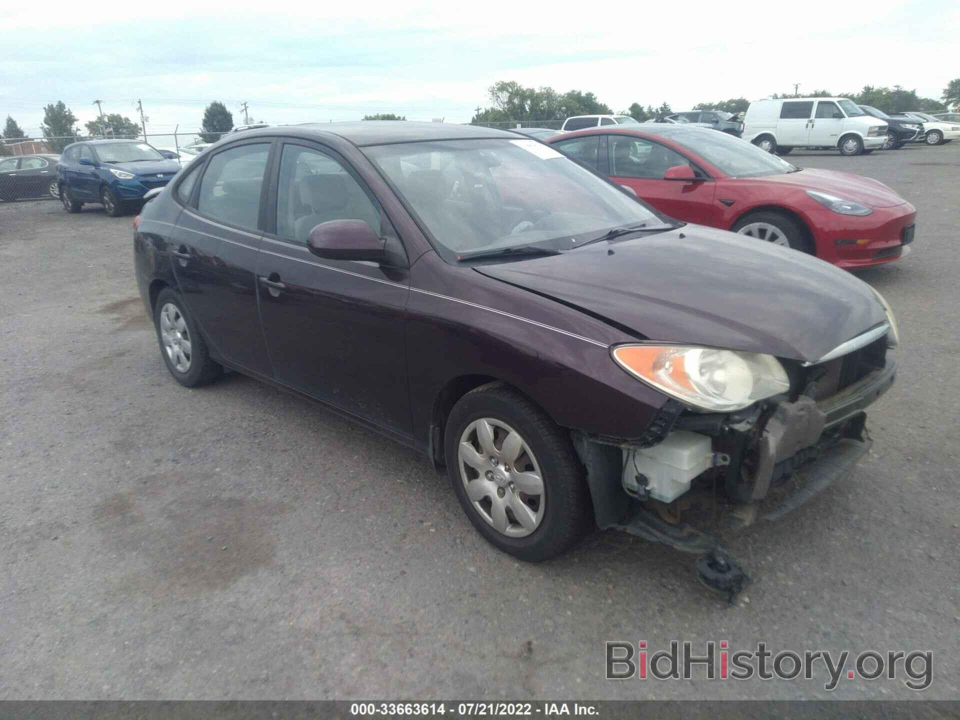 Photo KMHDU46D39U625713 - HYUNDAI ELANTRA 2009