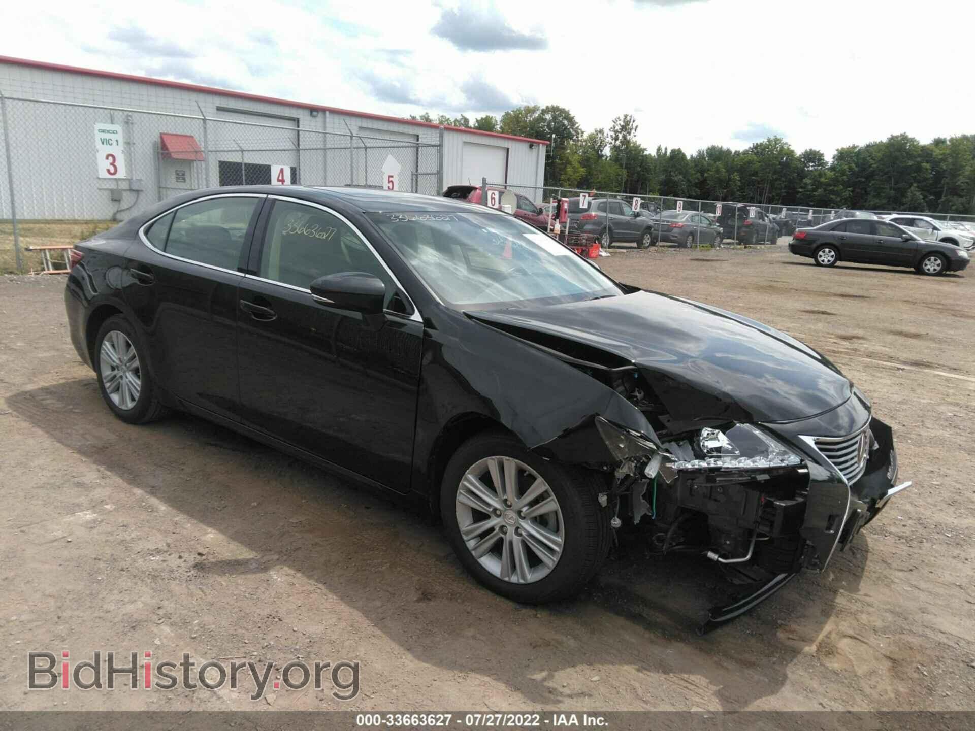Photo JTHBK1GG8F2199418 - LEXUS ES 350 2015