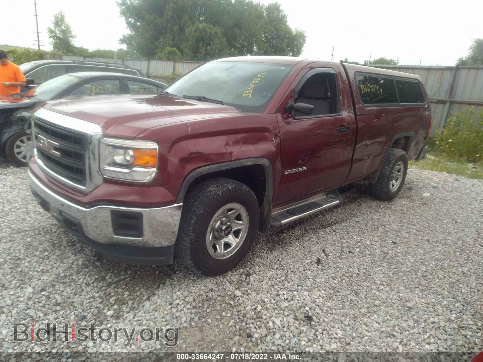 2014 GMC SIERRA 1500 - VIN: 1GTN2TEC5EZ123414 - Фото 2