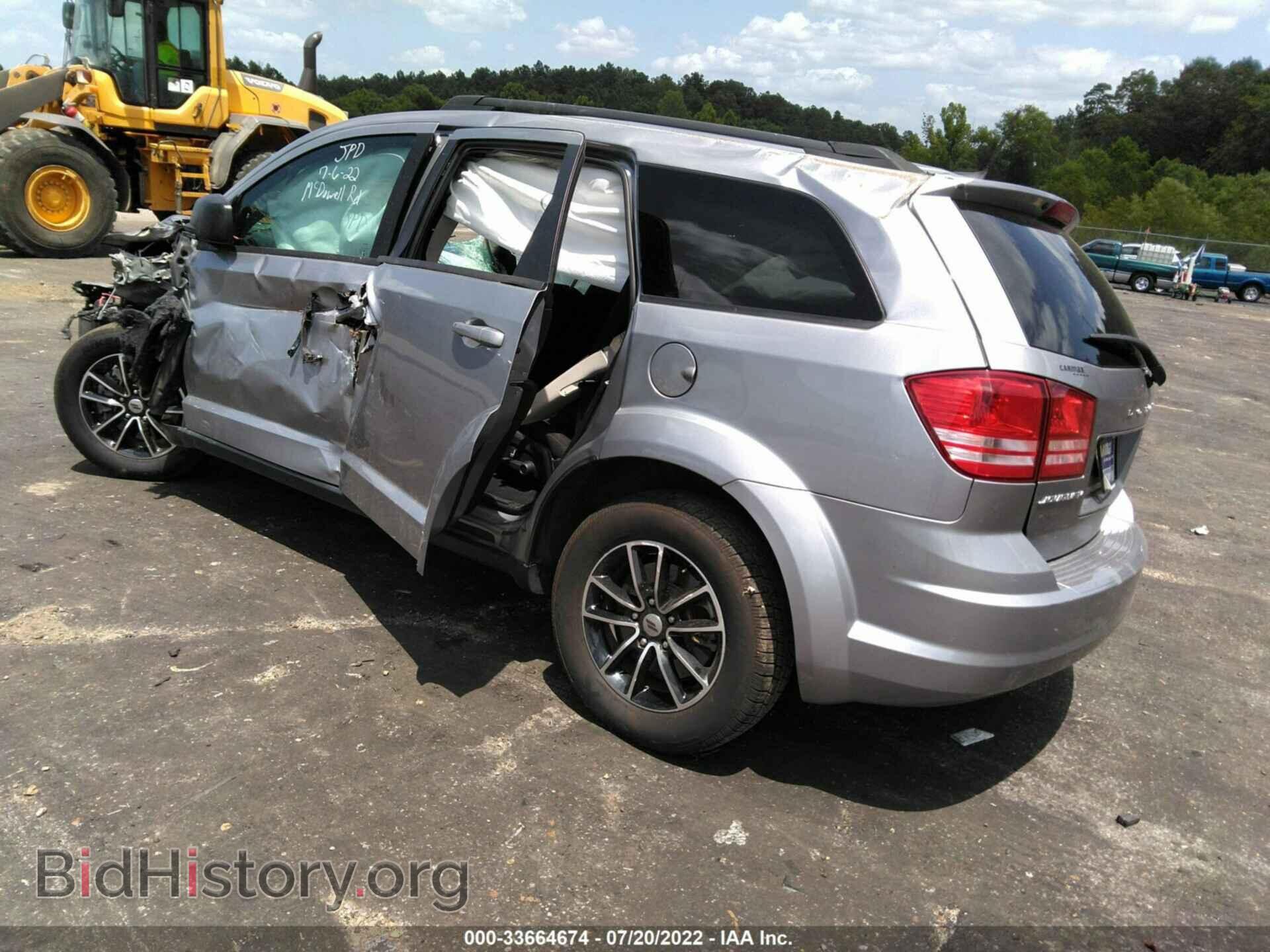 2018 DODGE JOURNEY - VIN: 3C4PDCAB7JT524710 - Фото 3