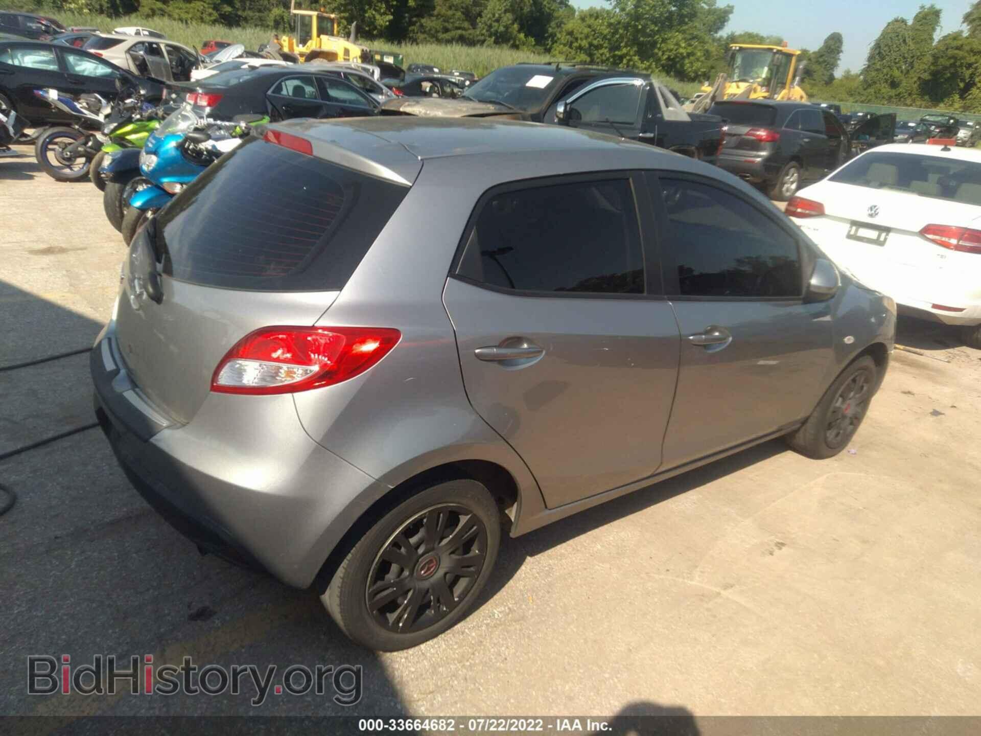 2012 MAZDA MAZDA2 - VIN: JM1DE1KZ0C0150148 - Фото 4