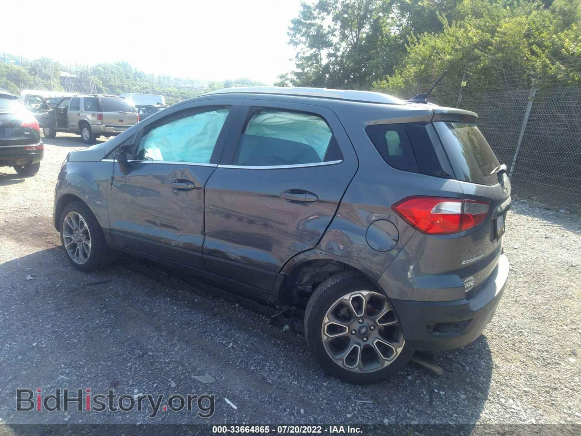 2019 FORD ECOSPORT - VIN: MAJ6S3KL1KC292228 - Фото 3