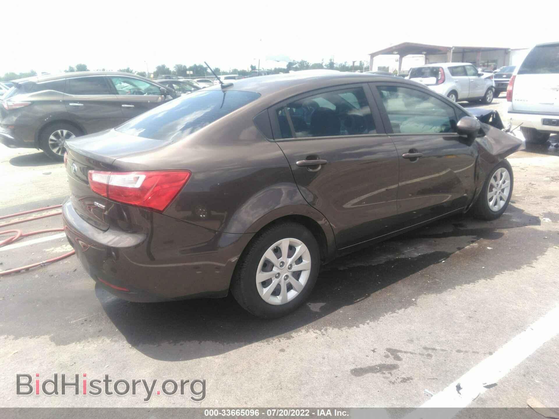 2015 KIA RIO - VIN: KNADN4A34F6479304 - Фото 4