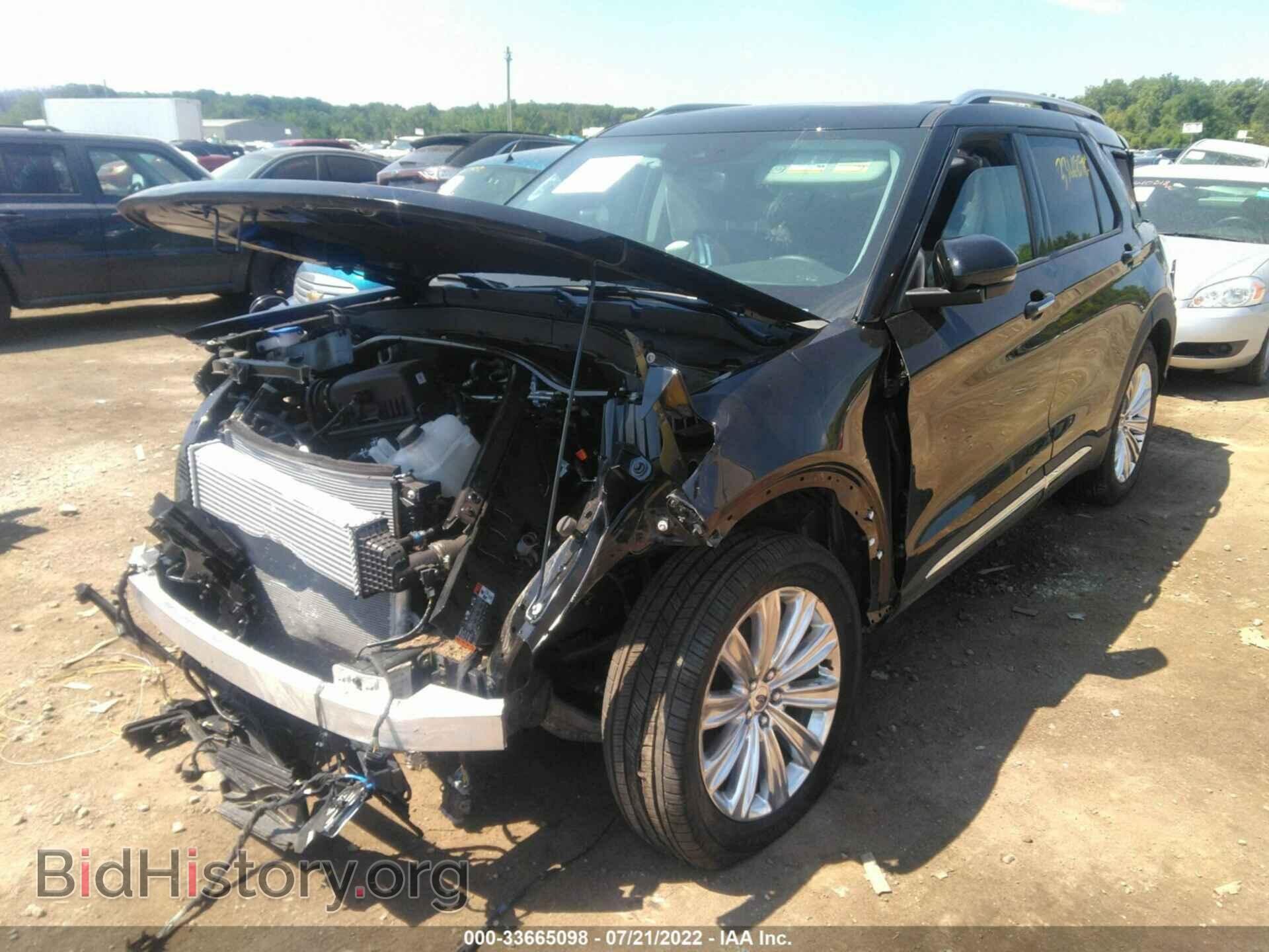 2022 FORD EXPLORER - VIN: 1FMSK8FH6NGA44772 - Фото 2