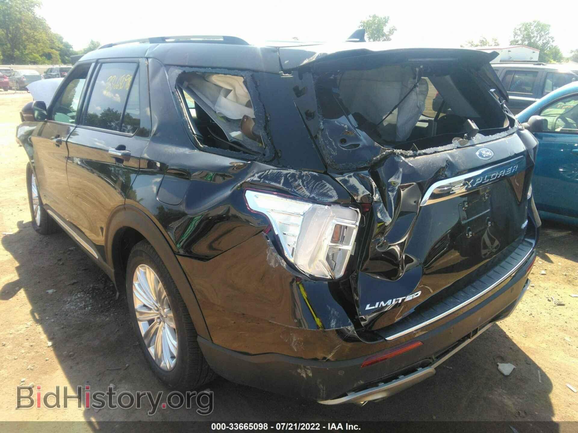 2022 FORD EXPLORER - VIN: 1FMSK8FH6NGA44772 - Фото 3