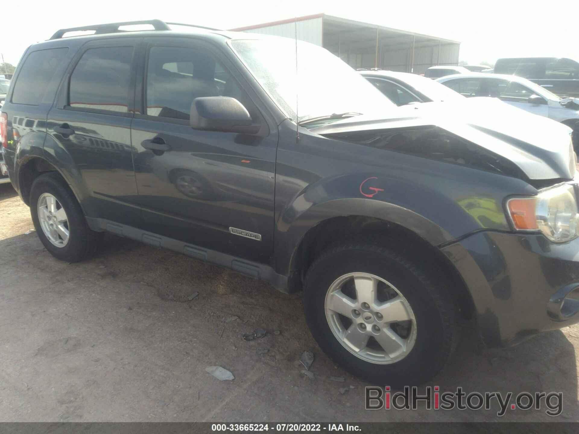 Photo 1FMCU93ZX8KB52623 - FORD ESCAPE 2008