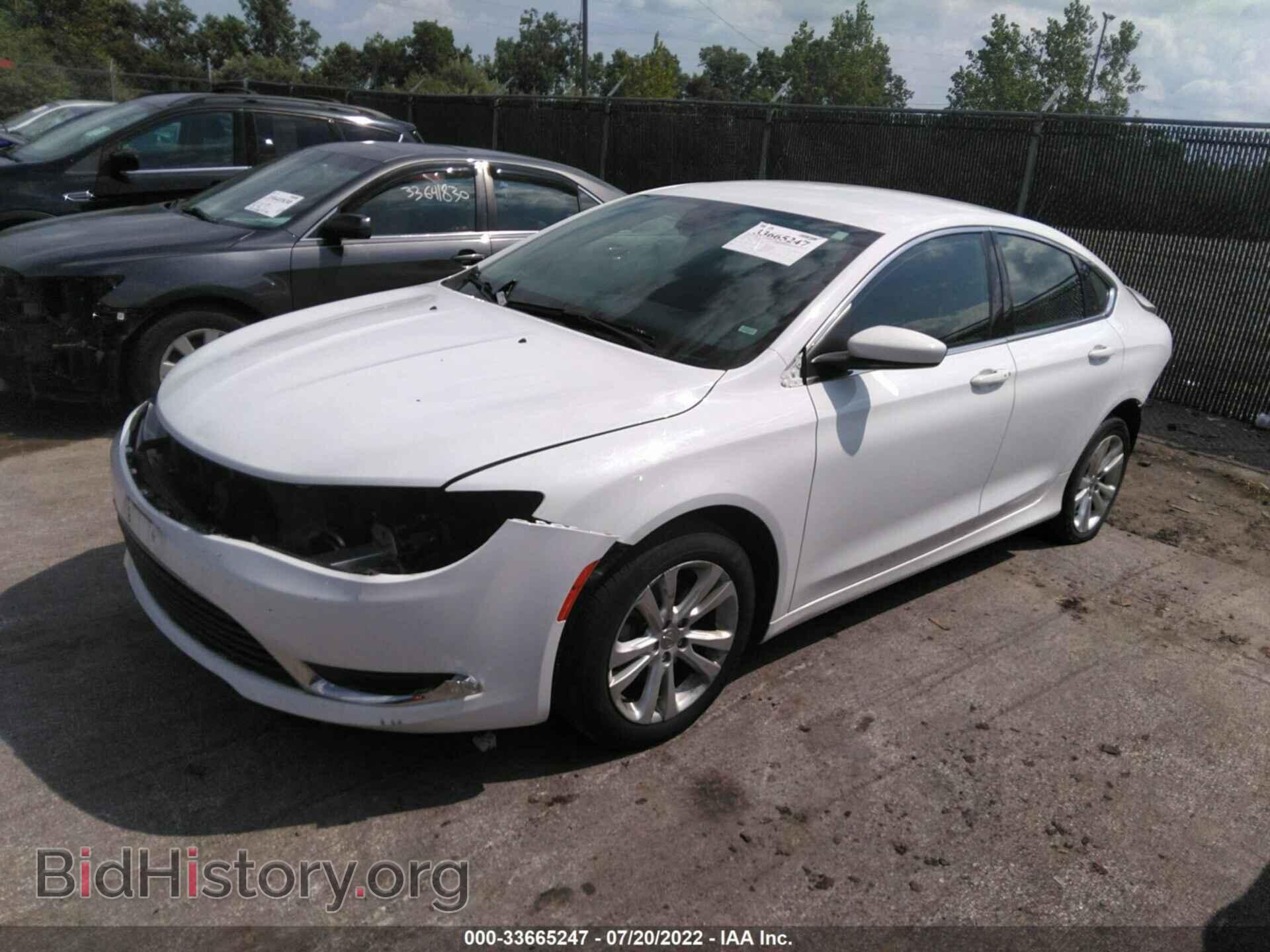 2016 CHRYSLER 200 - VIN: 1C3CCCAB7GN109143 - Фото 2