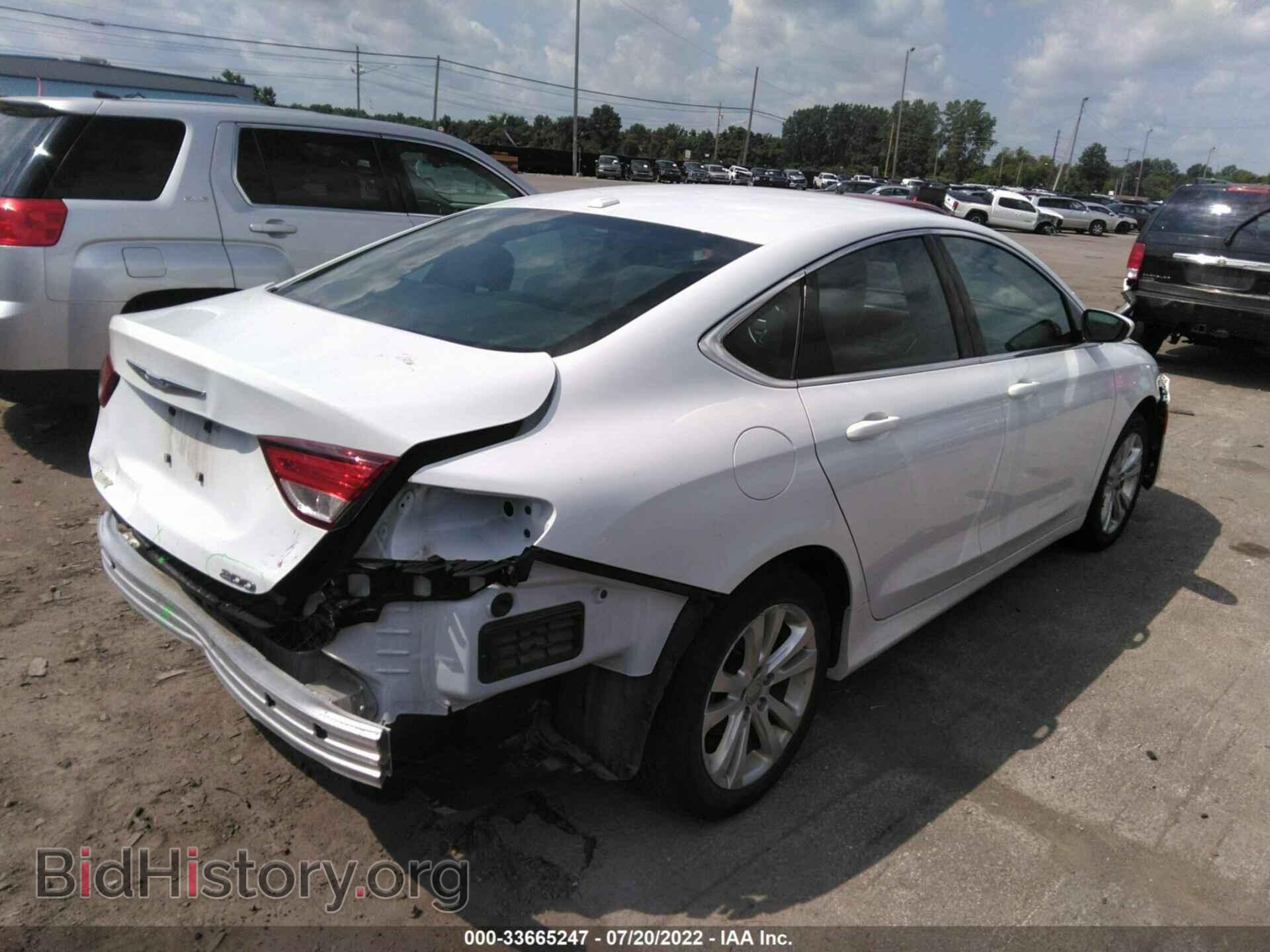 2016 CHRYSLER 200 - VIN: 1C3CCCAB7GN109143 - Фото 4