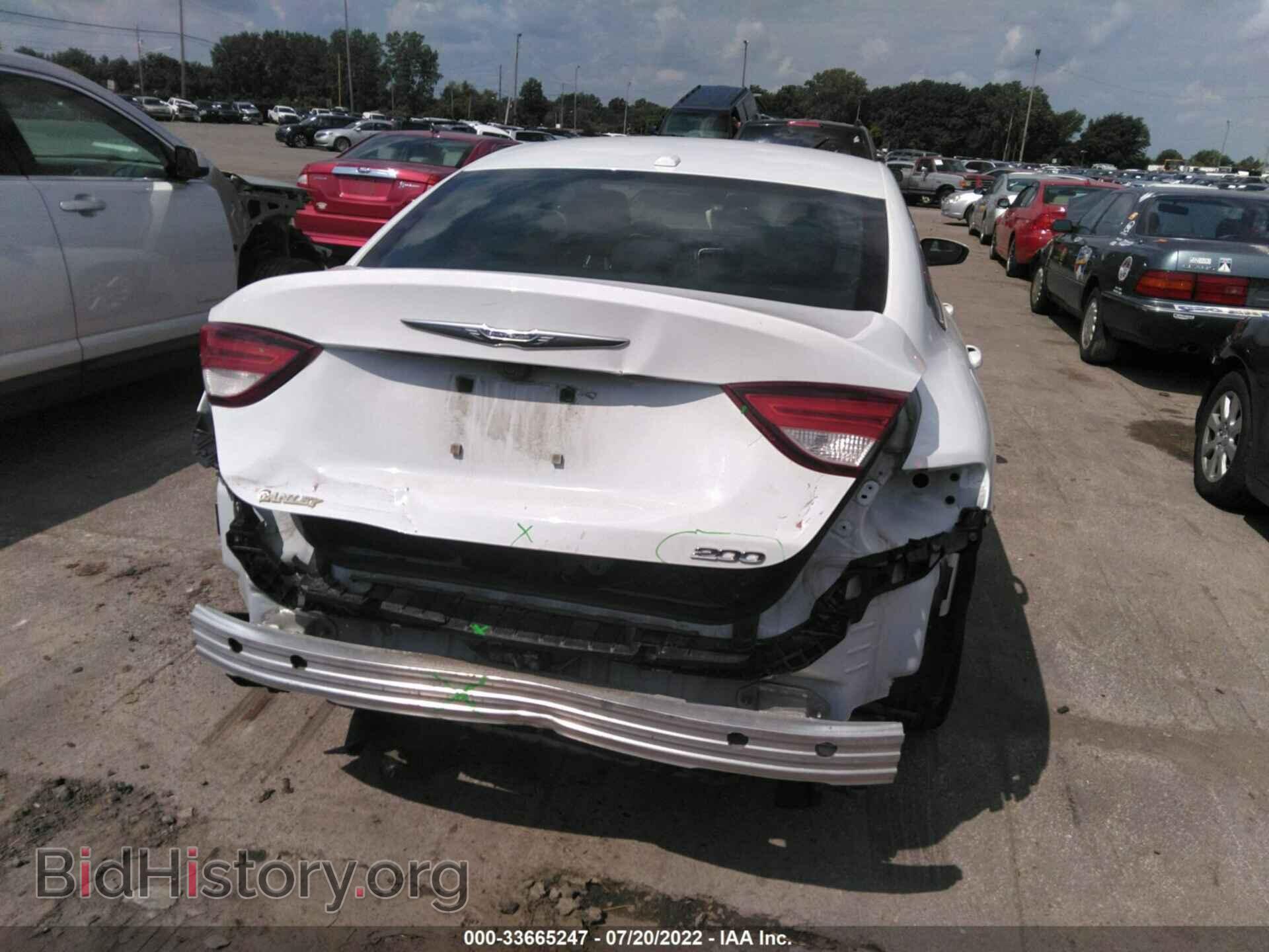 2016 CHRYSLER 200 - VIN: 1C3CCCAB7GN109143 - Фото 6