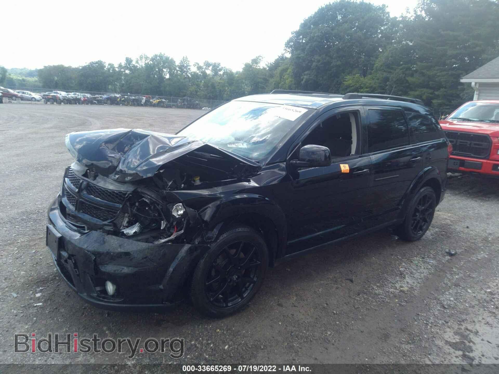 2016 DODGE JOURNEY - VIN: 3C4PDCBB3GT221639 - Фото 2