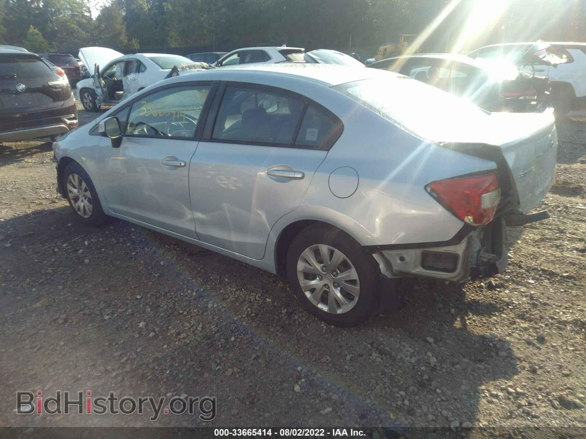 2012 HONDA CIVIC SDN - VIN: 2HGFB2F50CH593797 - Фото 3