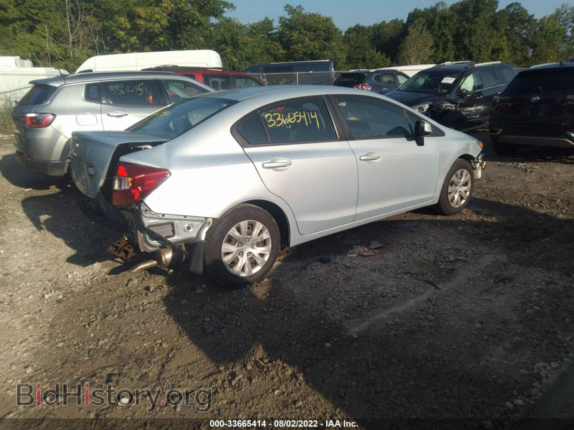2012 HONDA CIVIC SDN - VIN: 2HGFB2F50CH593797 - Фото 4