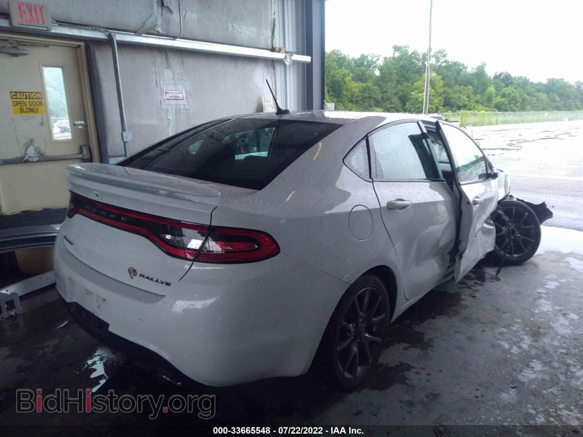 2015 DODGE DART - VIN: 1C3CDFBBXFD267445 - Фото 4