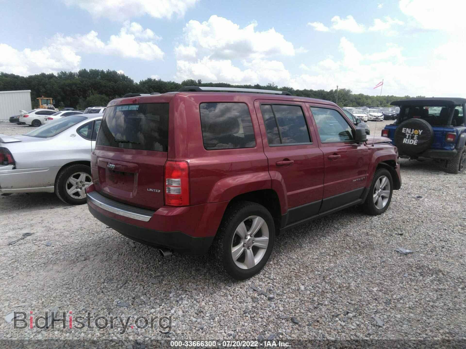 2012 JEEP PATRIOT - VIN: 1C4NJPCB6CD592851 - Фото 4