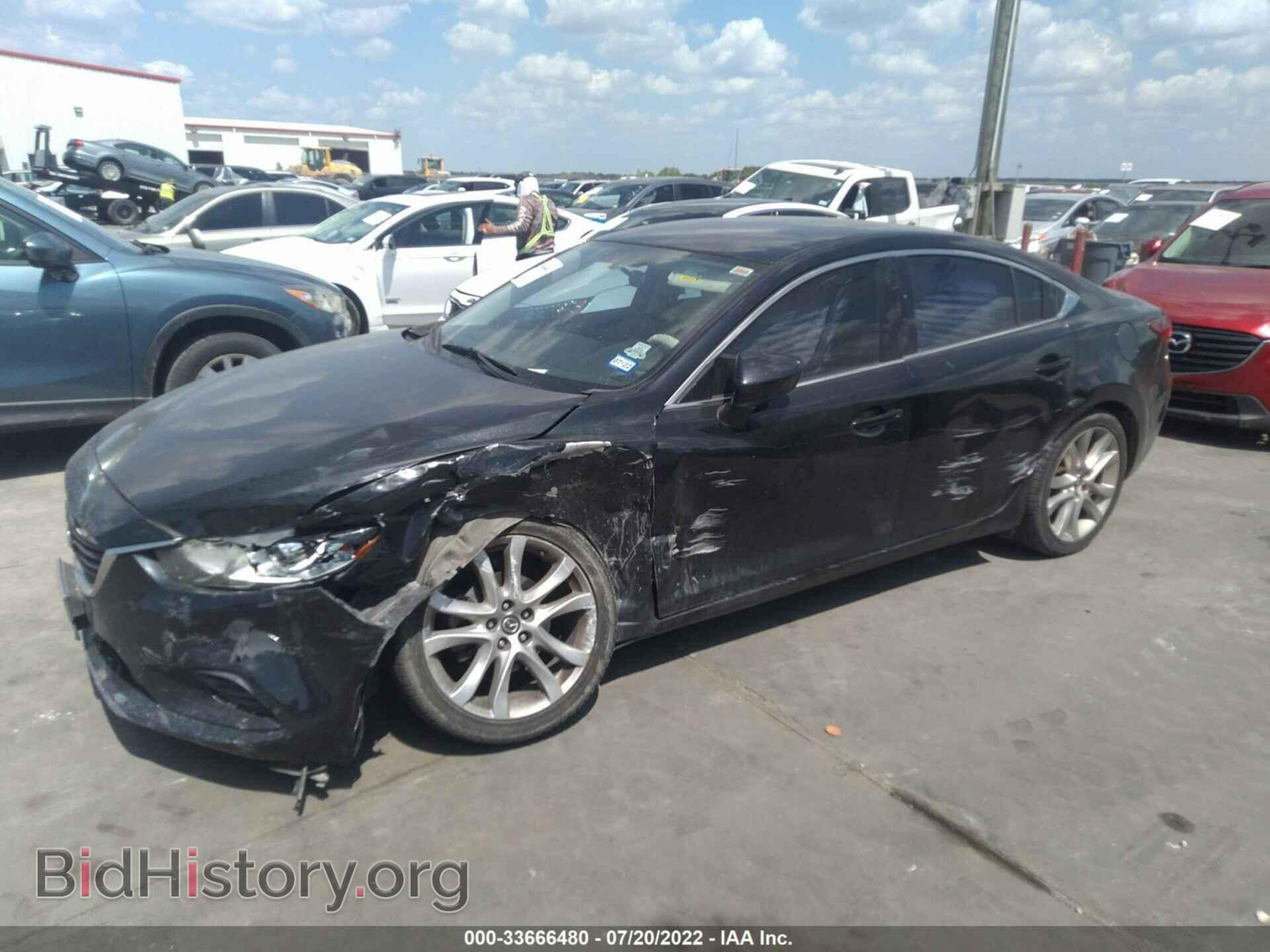 2014 MAZDA MAZDA6 - VIN: JM1GJ1V61E1135536 - Фото 2