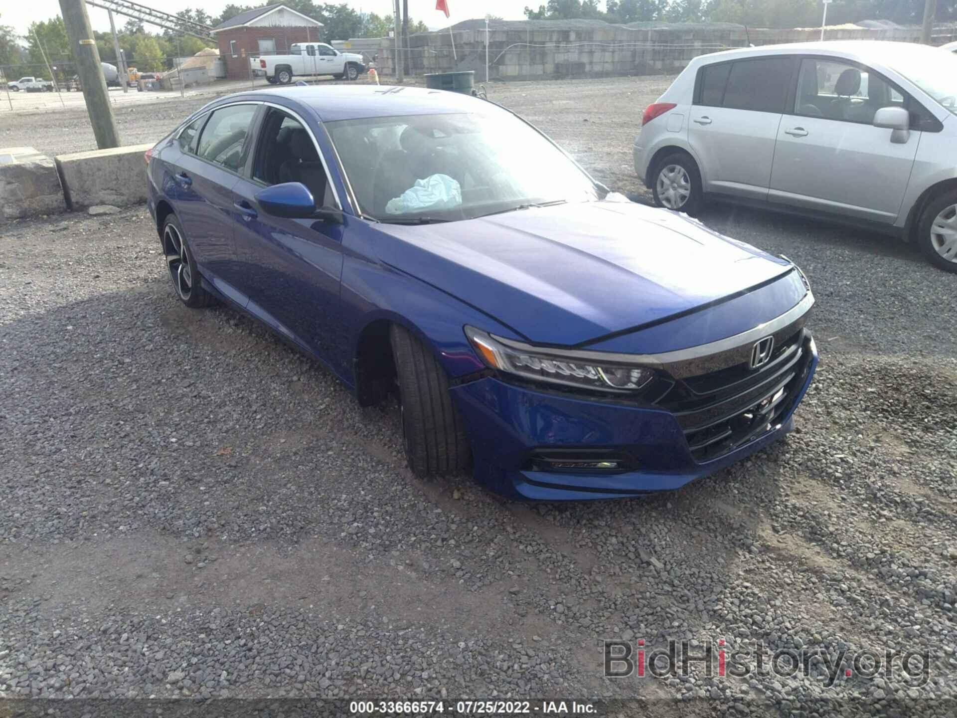 Photo 1HGCV1F38LA084431 - HONDA ACCORD SEDAN 2020