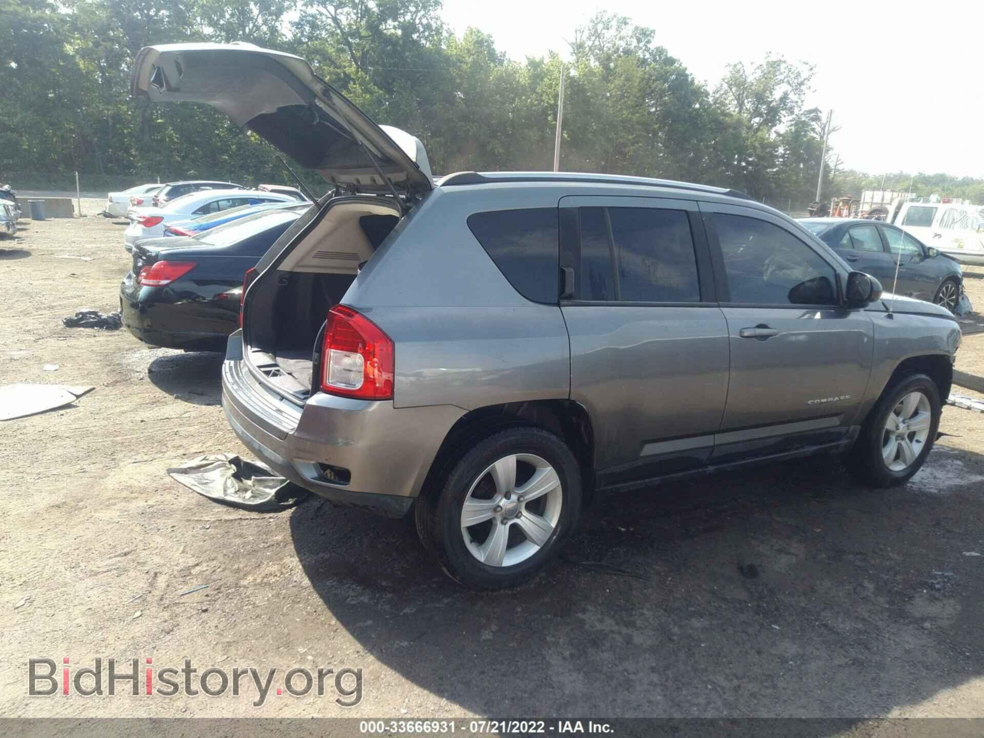 2013 JEEP COMPASS - VIN: 1C4NJDEB4DD234743 - Фото 4