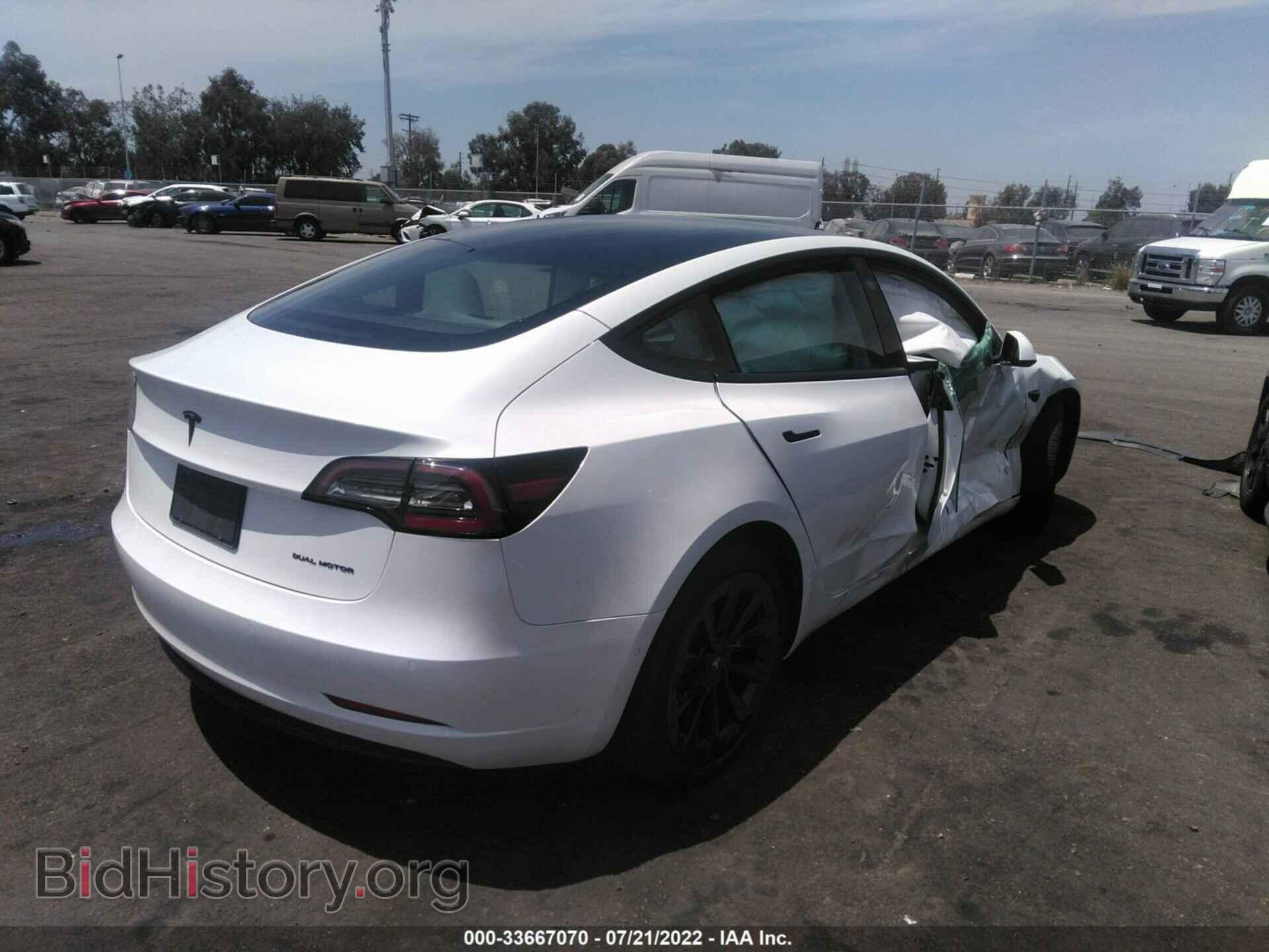 2021 TESLA MODEL 3 - VIN: 5YJ3E1EB3MF077158 - Photo 4