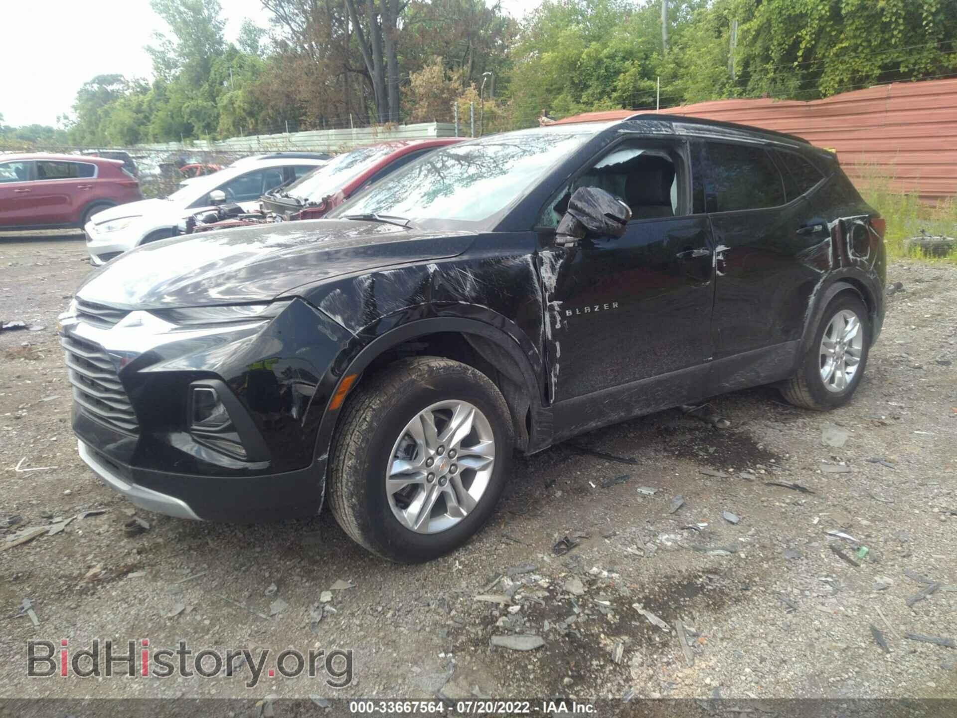 2021 CHEVROLET BLAZER - VIN: 3GNKBCRS8MS552005 - Фото 2