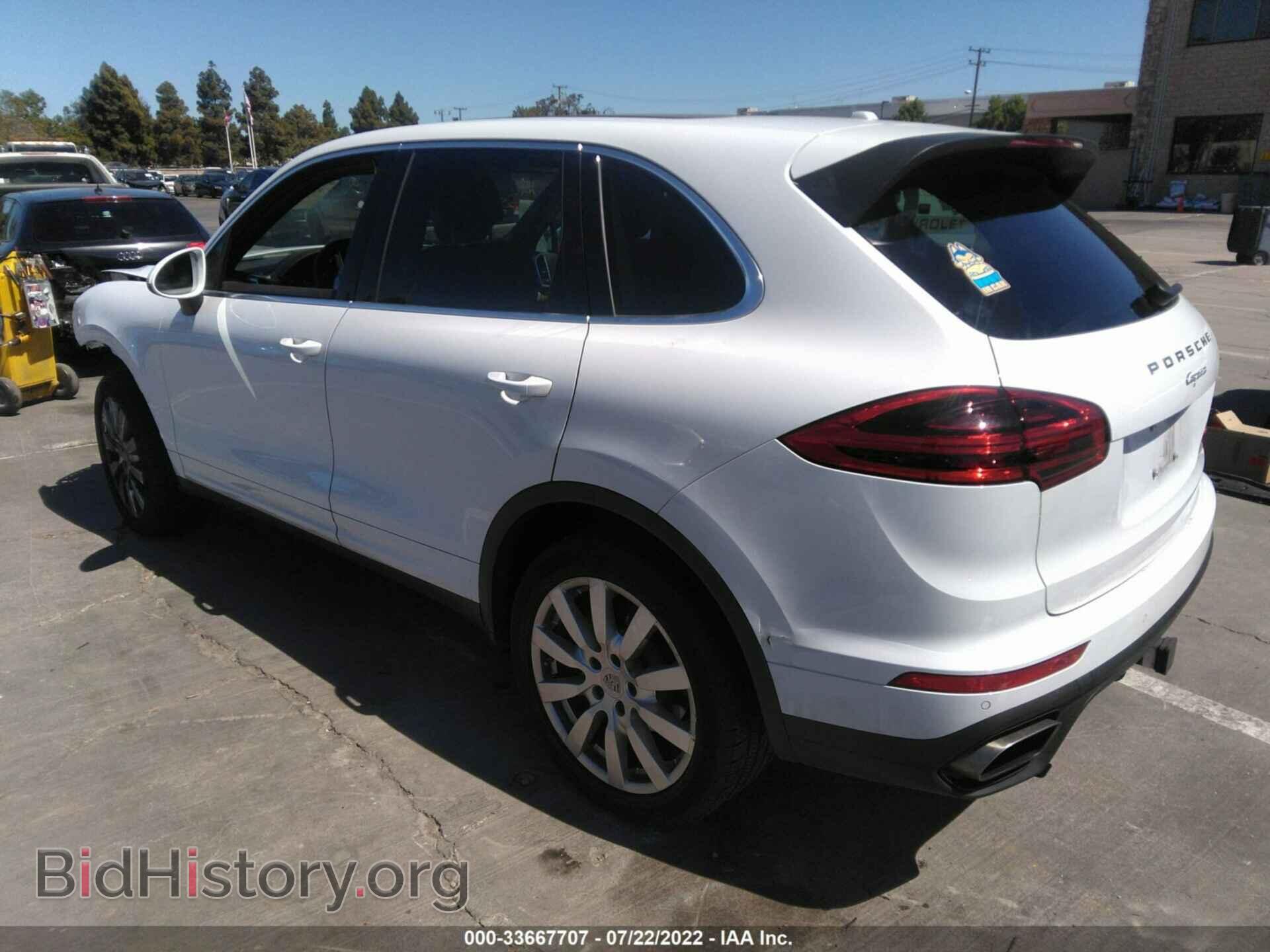 2016 PORSCHE CAYENNE - VIN: WP1AA2A2XGLA09325 - Фото 3