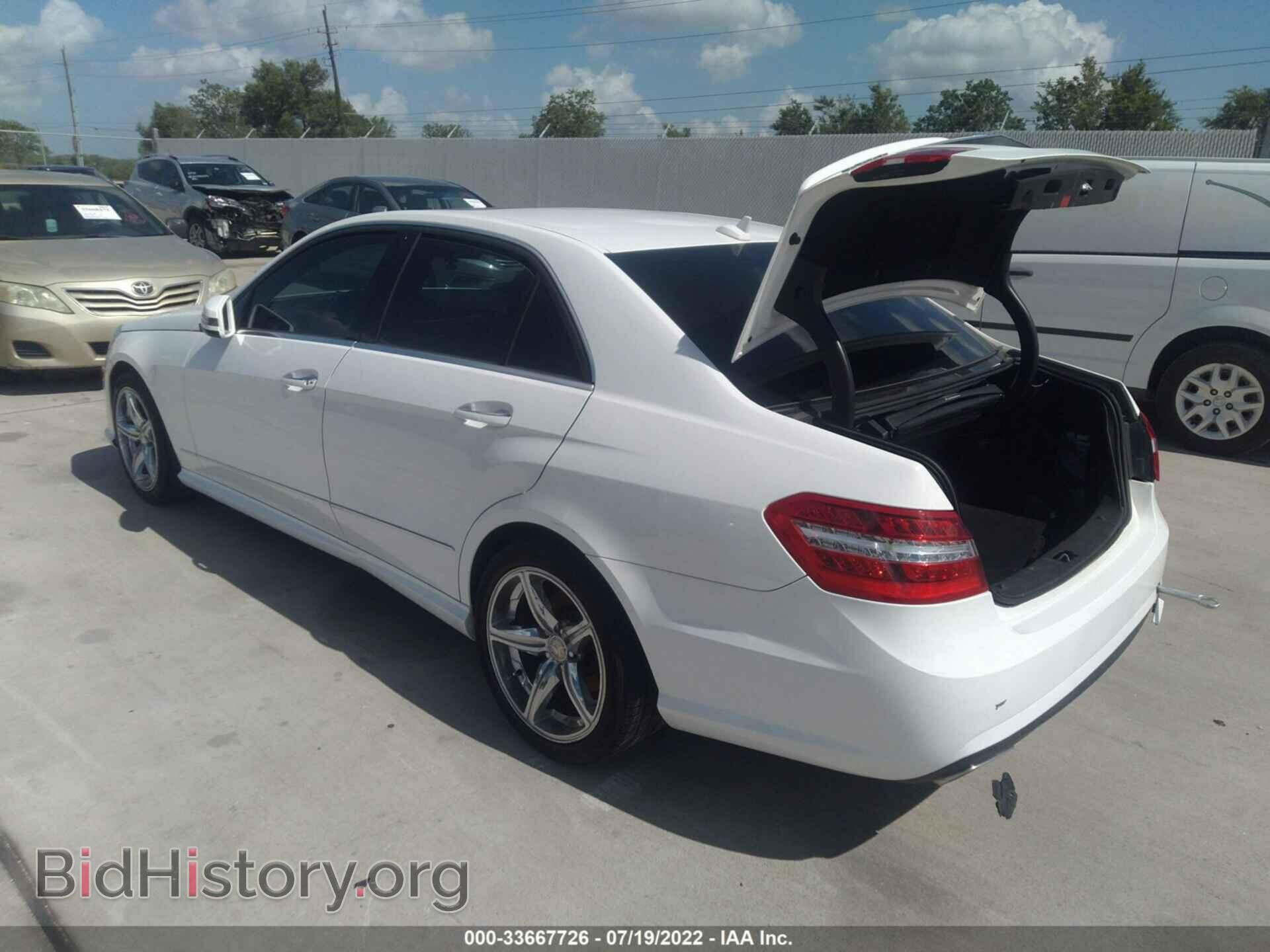 2013 MERCEDES-BENZ E-CLASS - VIN: WDDHF5KB3DA682696 - Фото 3