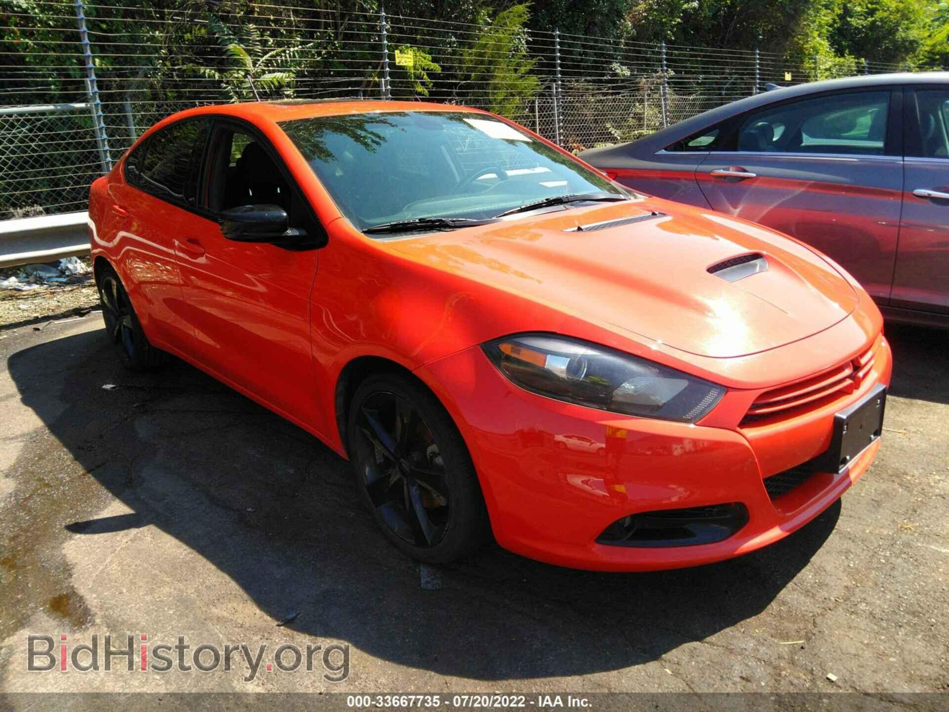 Фотография 1C3CDFBB3GD624546 - DODGE DART 2016